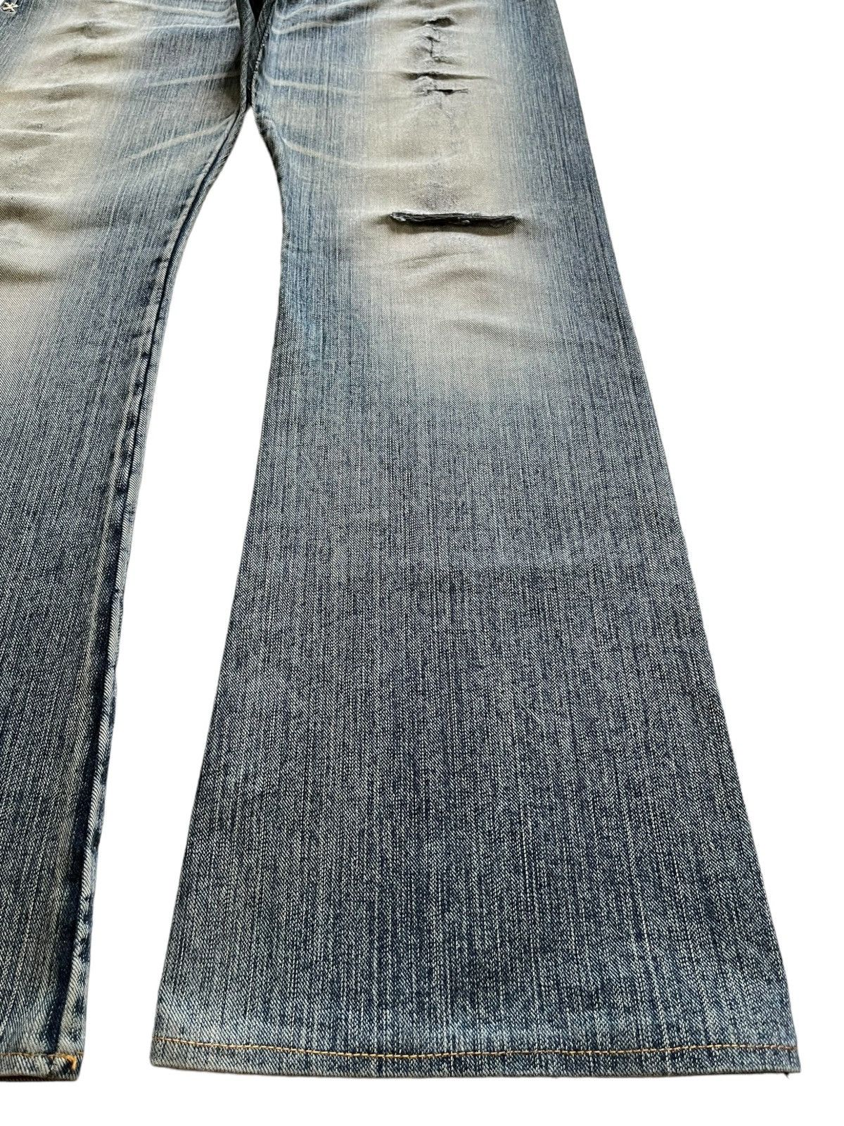 Lee Vintage Japanese Lee Riders Faded Wash Flare Jeans Size US 31 - 7 Thumbnail