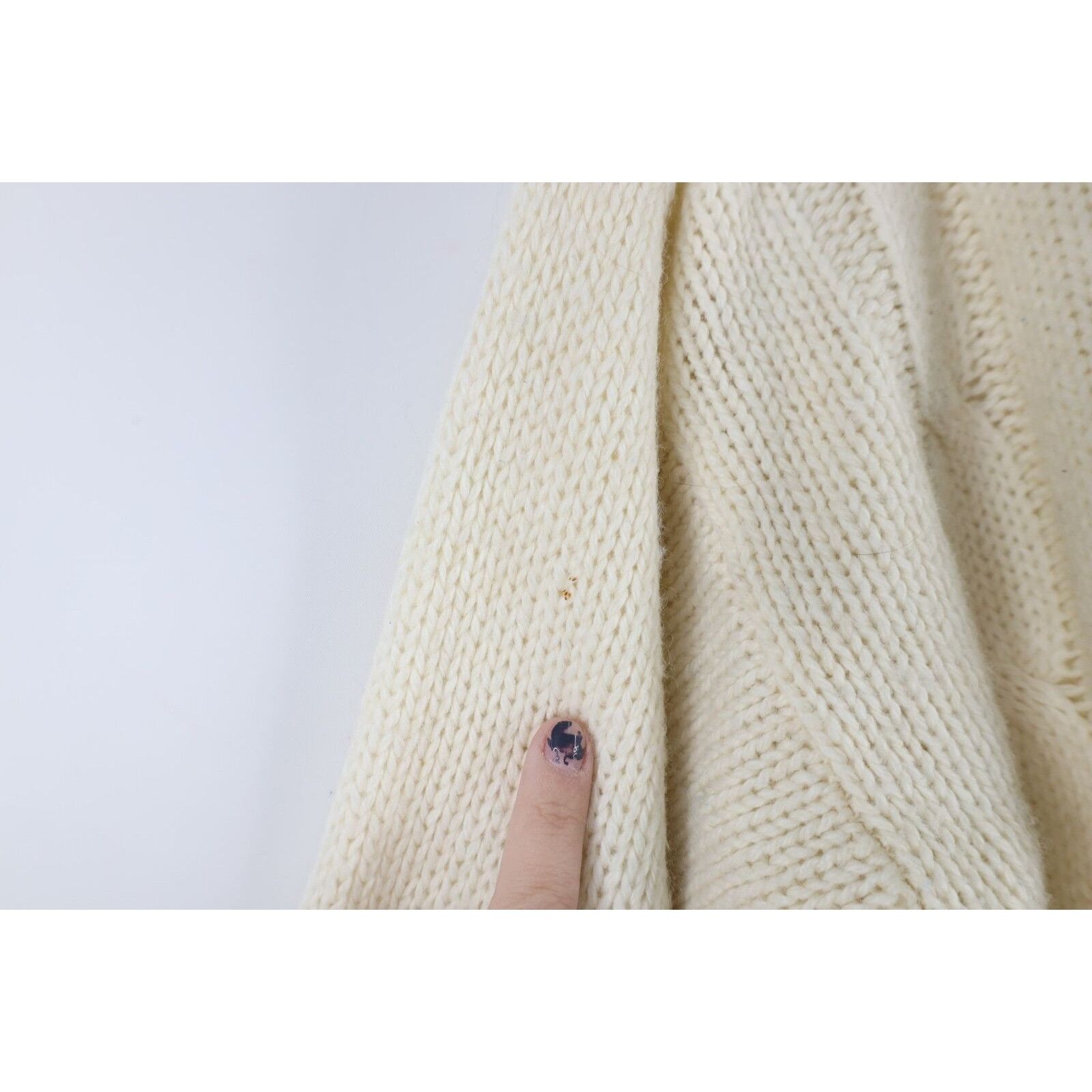 Vintage Vintage 70s Streetwear Distressed Wool Blend Kit Sweater Size M / US 6-8 / IT 42-44 - 5 Thumbnail