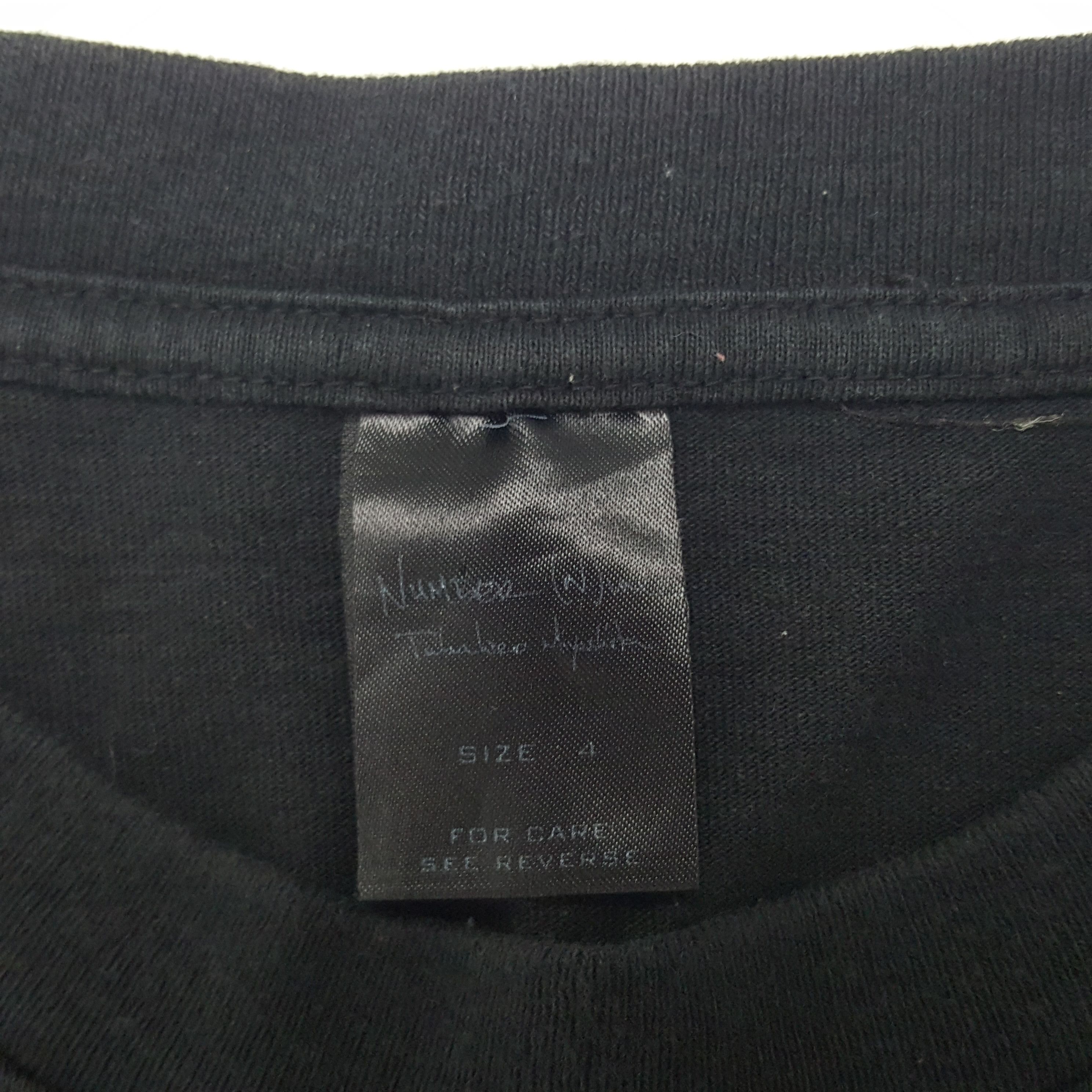 Japanese Brand × Number (N)ine × Vintage Vintage Number Nine Japanese Designer Tshirt Size US M / EU 48-50 / 2 - 5 Thumbnail
