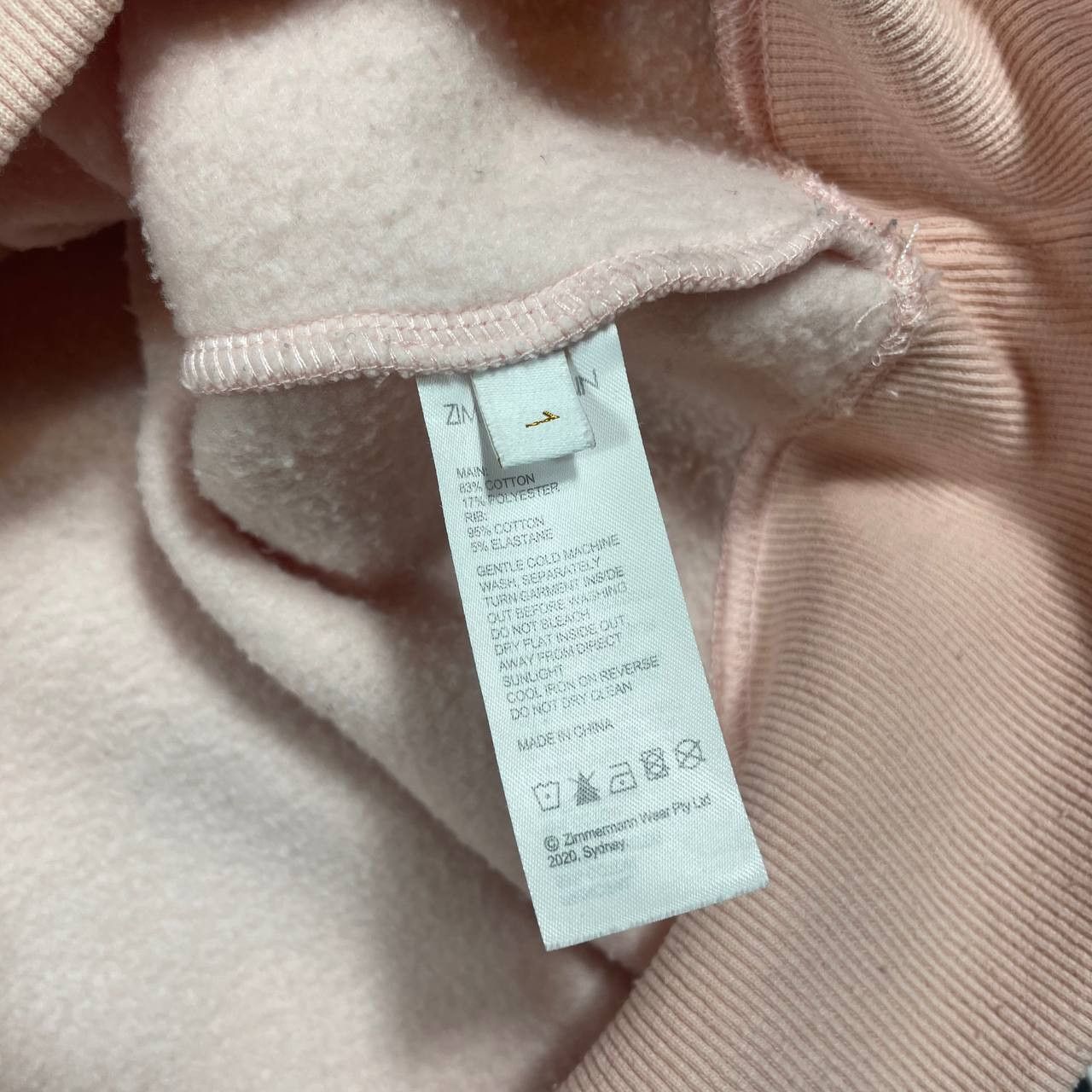 Zimmermann Vintage Y2K Zimmermann Art Logo Luxury Boxy Hoodie Size M / US 6-8 / IT 42-44 - 13 Thumbnail
