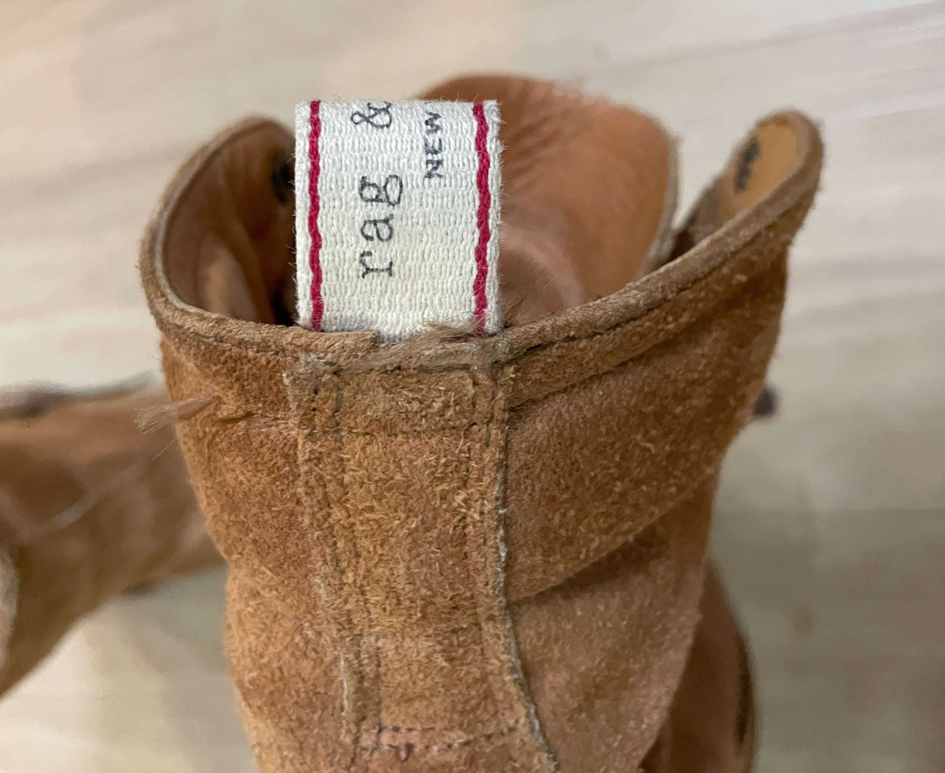 Rag & Bone Men’s Rag & Bone Vintage Style Suede Chukka boots Size US 8.5 / EU 41-42 - 4 Thumbnail
