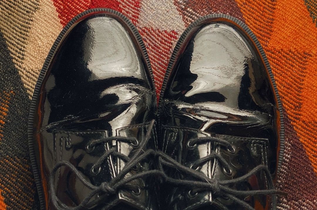 Raf Simons Raf simons co-branded Dr. Martens 2009SS black brogues Size US 7.5 / EU 40-41 - 5 Thumbnail