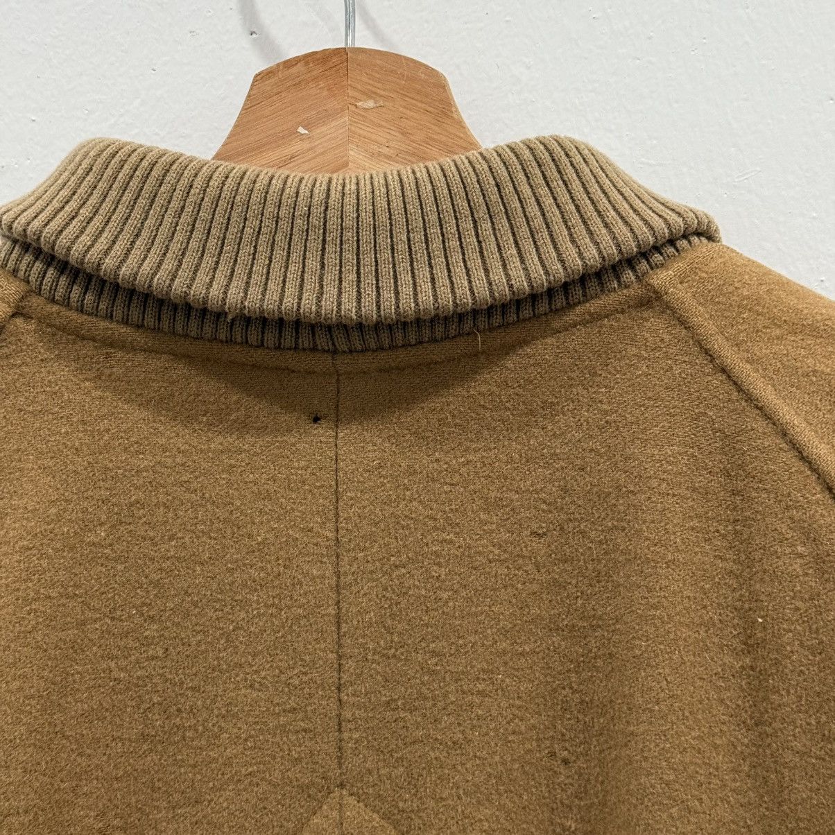 Burberry Vintage Burberry Wool Bomber Jacket Size US L / EU 52-54 / 3 - 10 Thumbnail