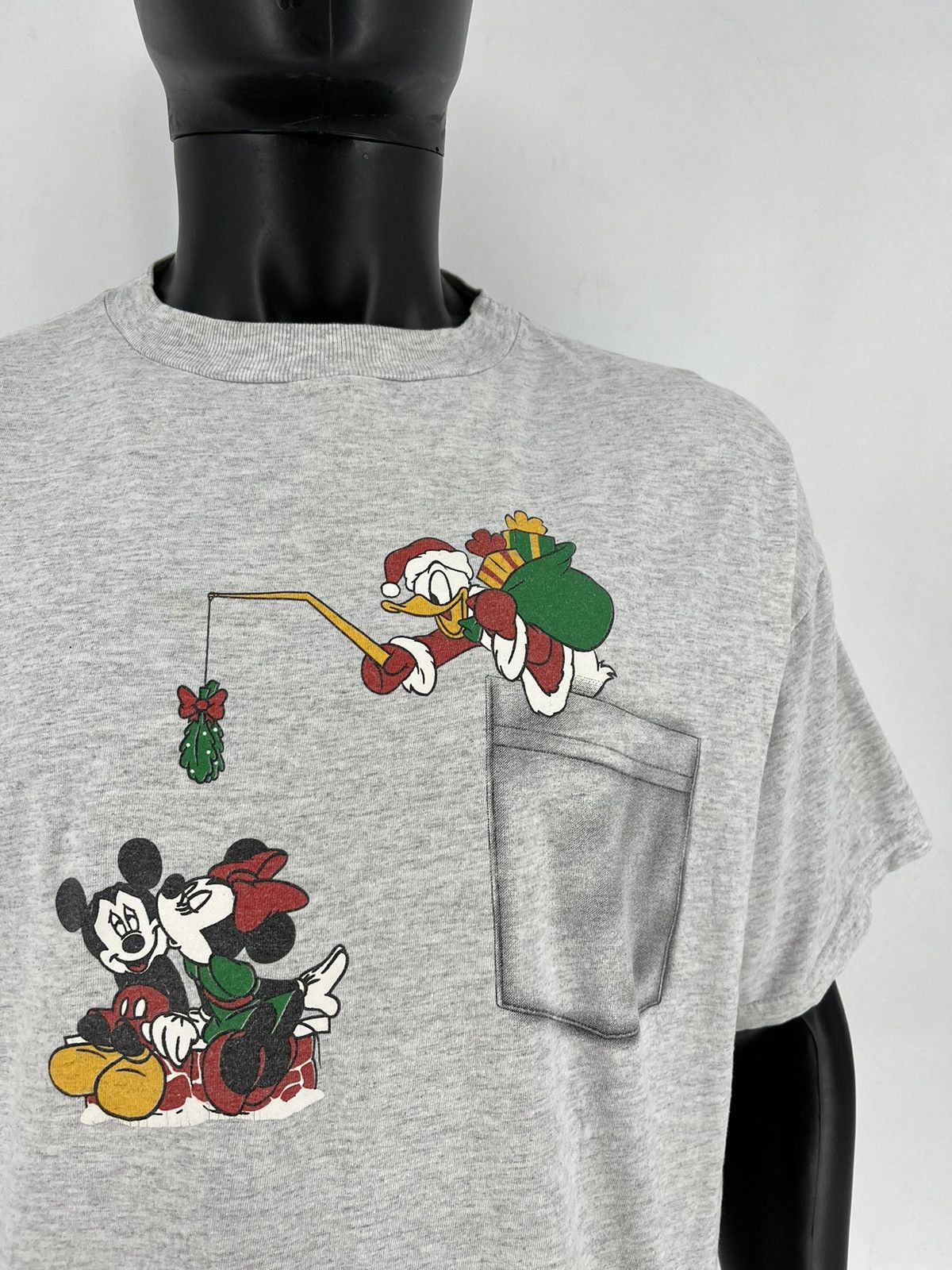 Disney Vintage 90s Mickey And Minnie Mouse Shirt Christian's Theme Size US XL / EU 56 / 4 - 7 Thumbnail
