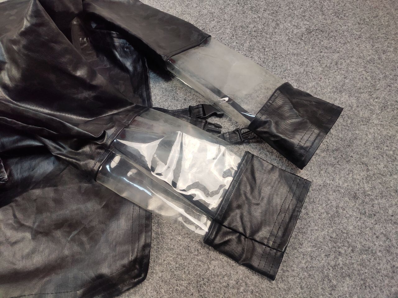 Japanese Brand Vintage House Of Loferrie Japan Combined raincoat bag Jacket Size US L / EU 52-54 / 3 - 11 Thumbnail