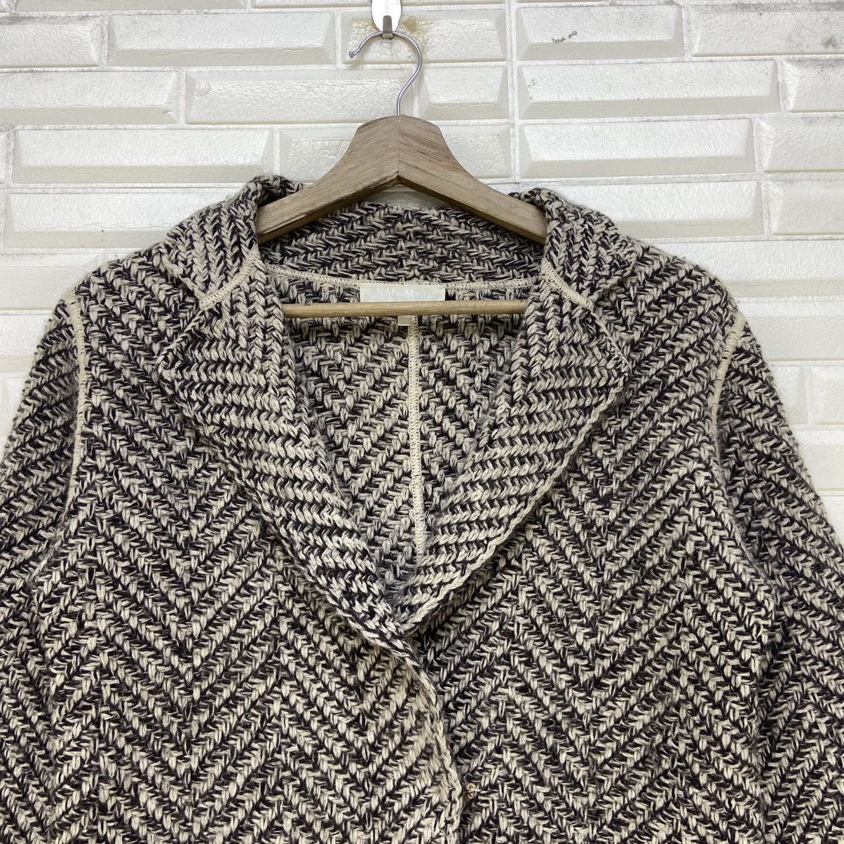Max Mara S Max Mara Made in Italy Cable Knit Jacket Size S / US 4 / IT 40 - 4 Thumbnail