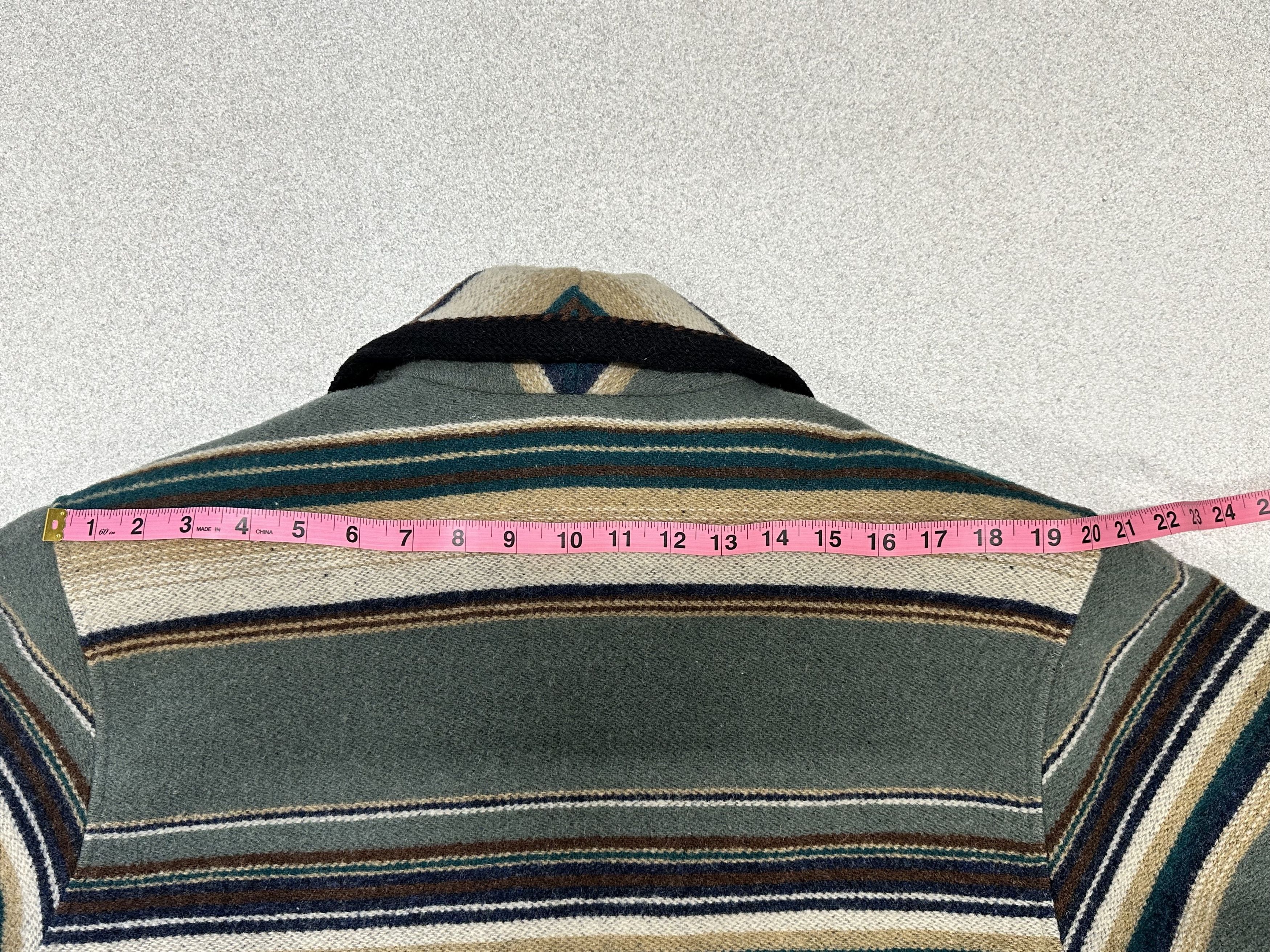 Woolrich Woolen Mills Vintage Woolrich Chore Coat Jacket Medium USA Wool Striped Size US M / EU 48-50 / 2 - 7 Thumbnail