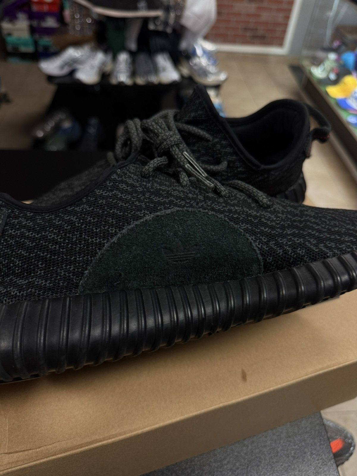 Adidas × Yeezy Yeezy 350 OG Original Pirate Black Size 10 (BB5350) Size US 10 / EU 43 - 6 Thumbnail