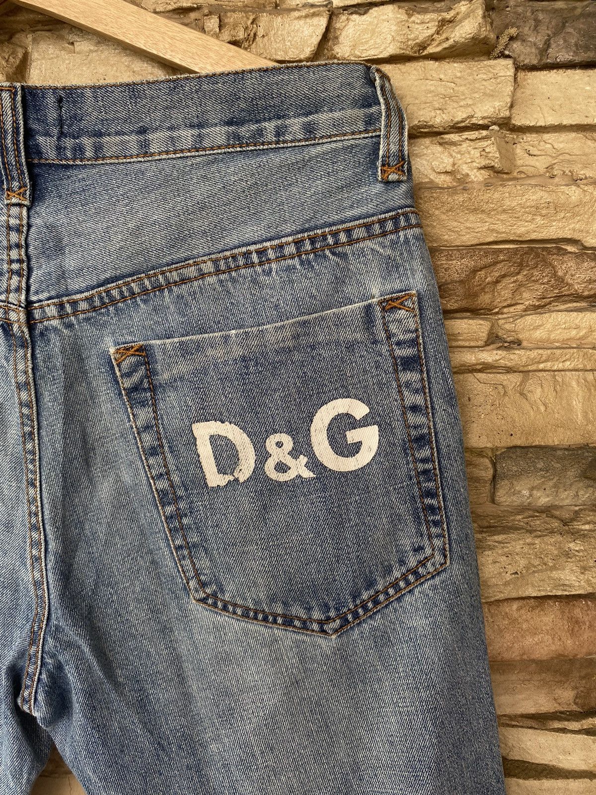 Dolce & Gabbana Vintage Dolce & Gabbana Distressed Ripped Jeans Size US 32 / EU 48 - 13 Thumbnail
