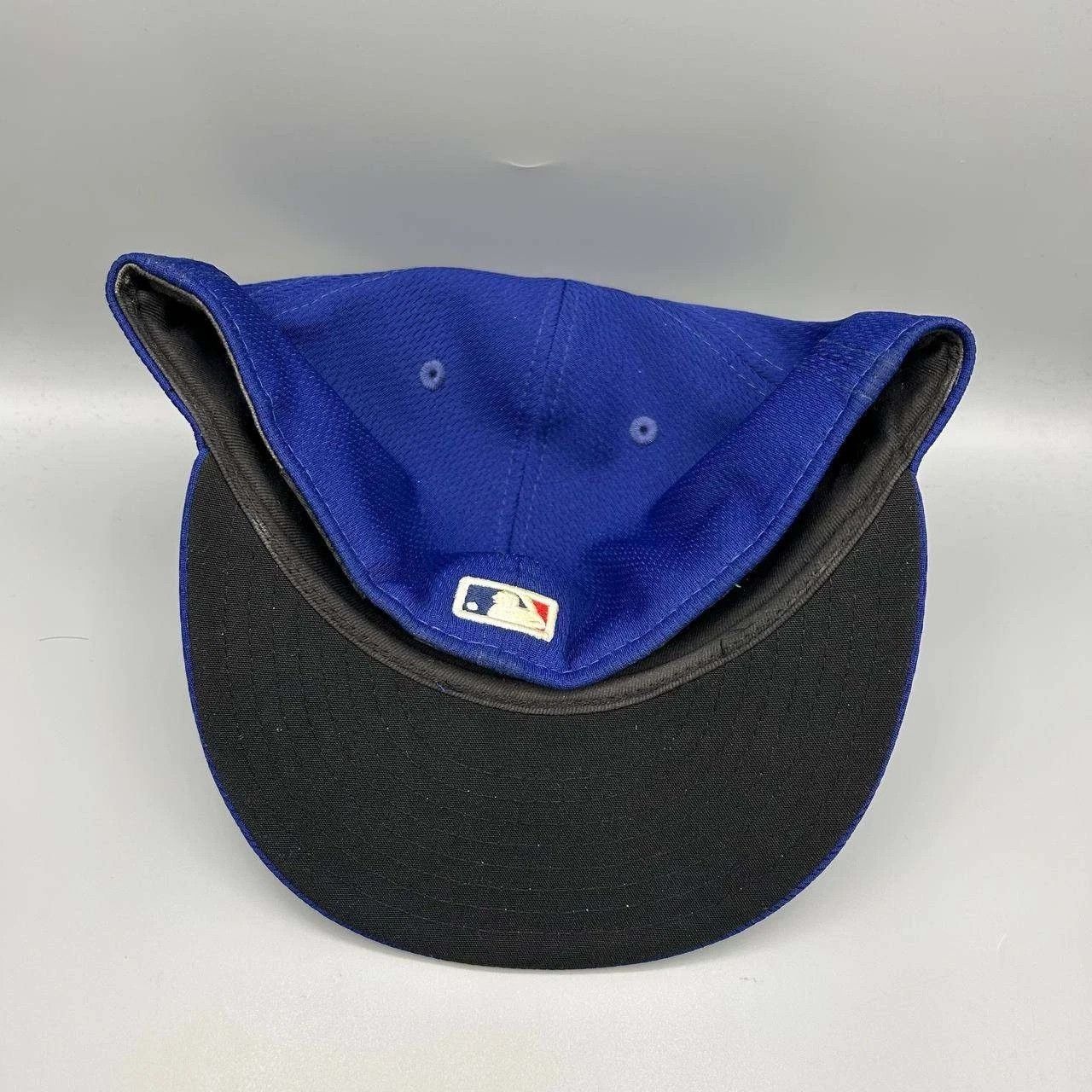 New Era Los Angeles LA Dodgers Hat Men 8 Blue Black Fitted Cap Size ONE SIZE - 9 Thumbnail
