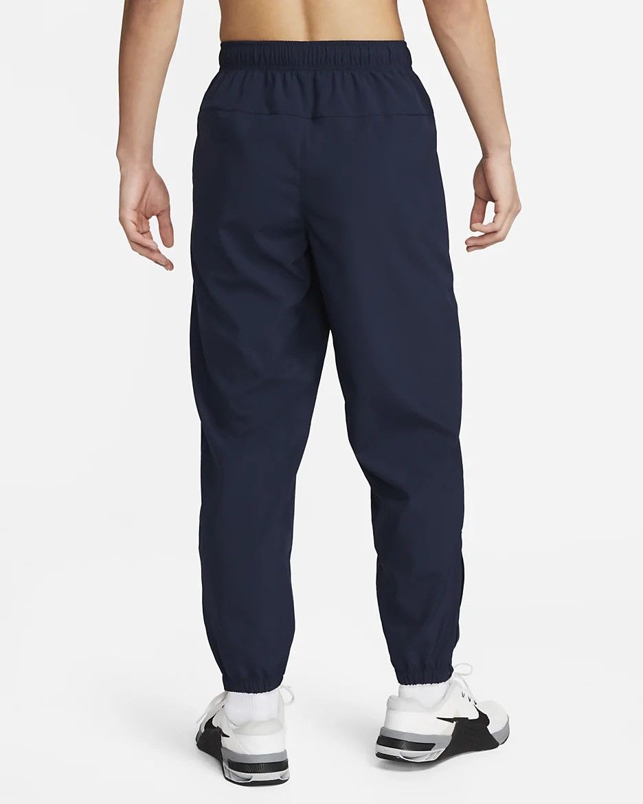 Nike Nike Form Dri-FIT Tapered Versatile Blue Pants Size US 30 / EU 46 - 2 Thumbnail