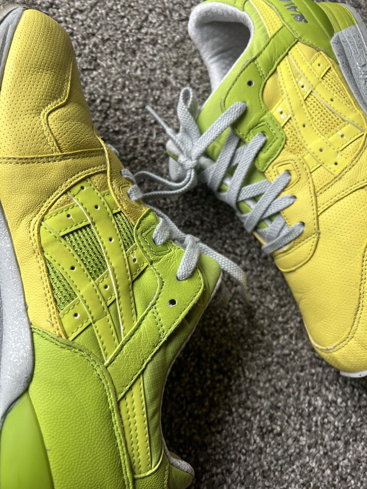 Asics 2012 SLAM JAM SOCiALiSM LEMON LiME GEL LYTE iii 3 H21SK0484 Size US 8 / EU 41 - 6 Thumbnail