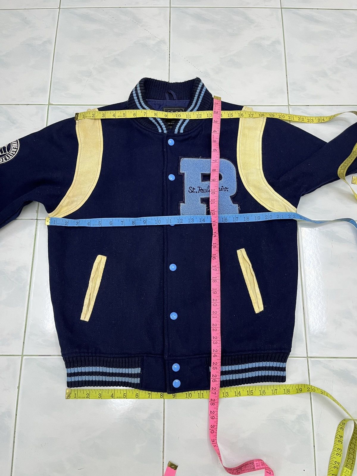 Vintage 🔥🔥🔥STEALS TROY BROS SAINTPAUL’S UNIVERSITY VARSITY JACKET Size US M / EU 48-50 / 2 - 17 Thumbnail