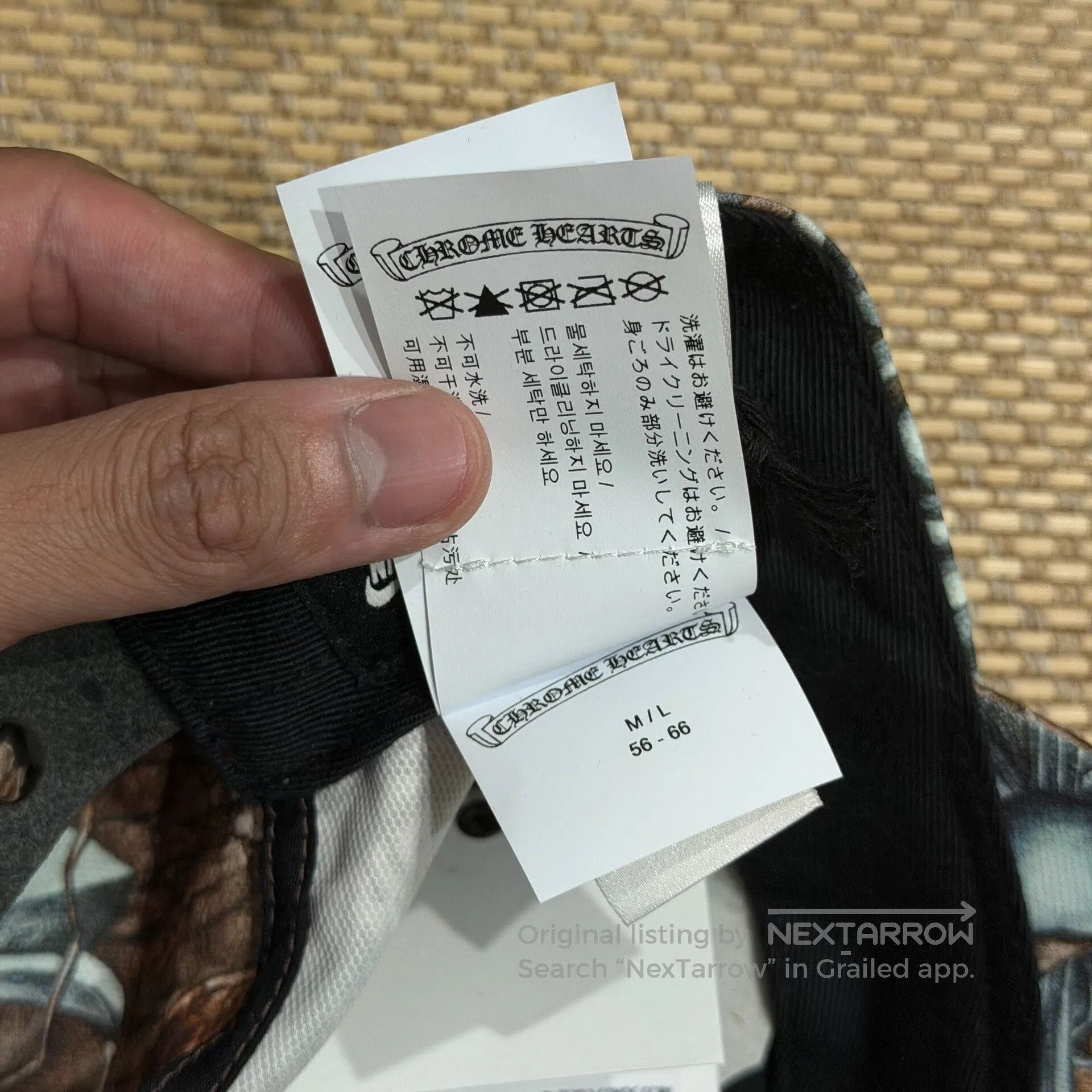 Chrome Hearts Chrome Hearts Nocta Nike Drake Camo Cap. Size ONE SIZE - 6 Thumbnail