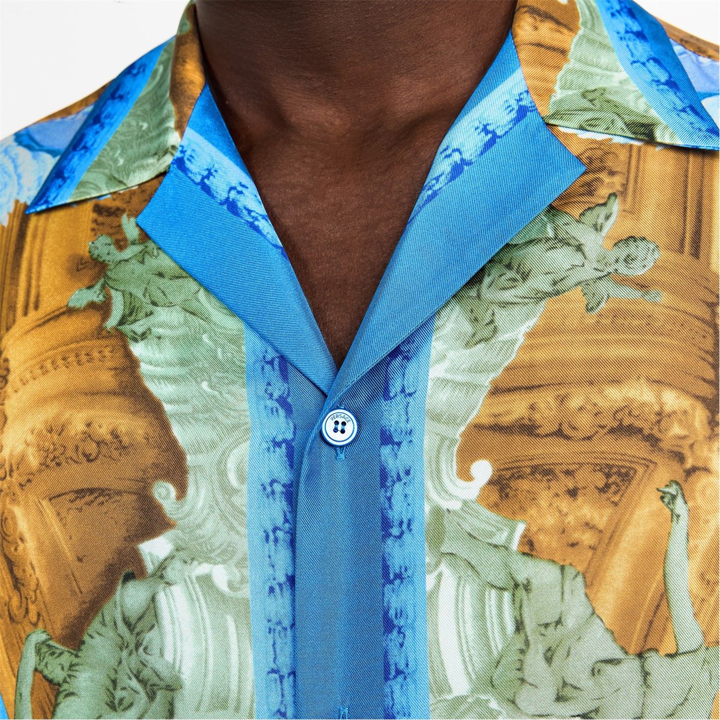 Versace o1g2r1mq0526 Short Sleeve Short Patterned Shirt Multicolor Size US S / EU 44-46 / 1 - 4 Thumbnail