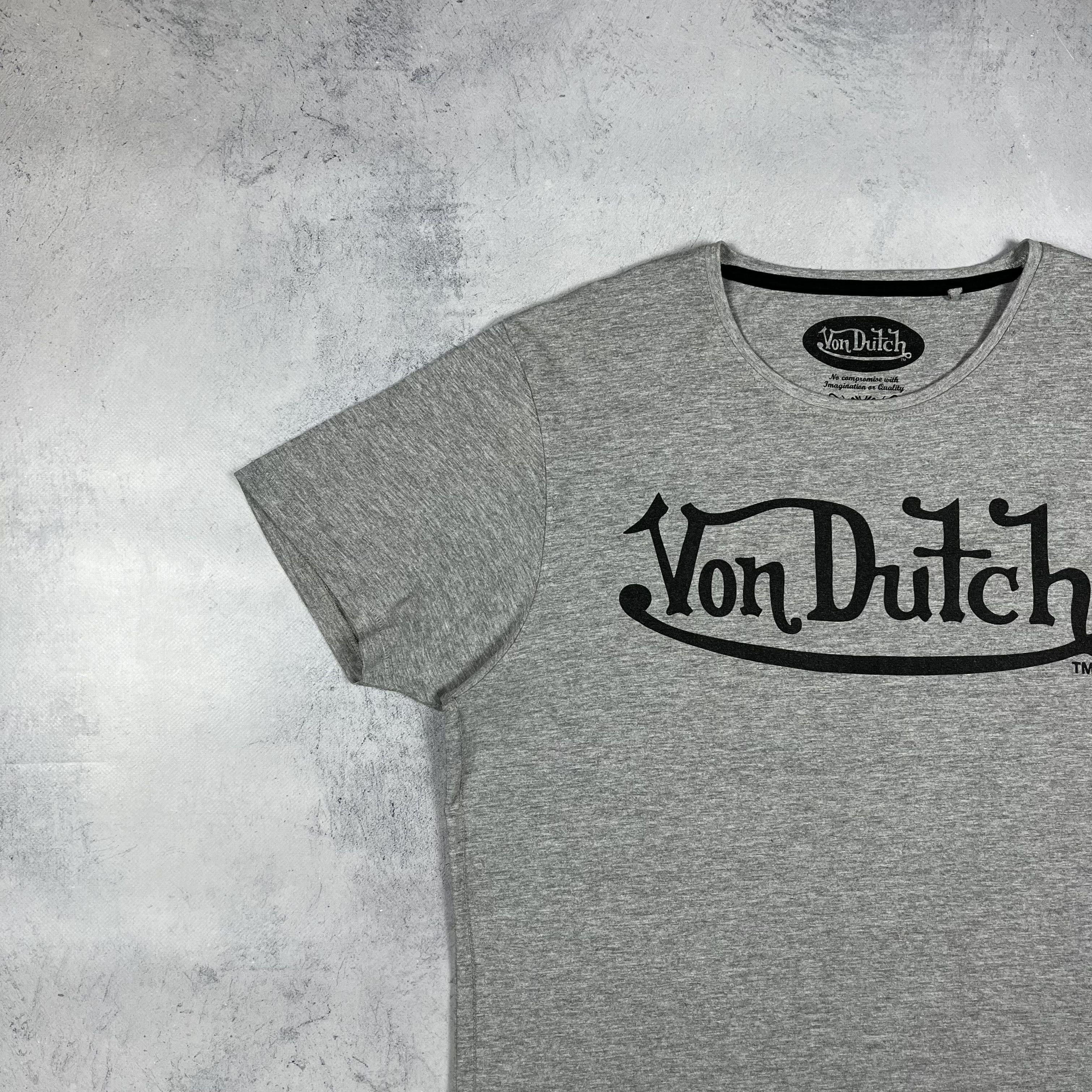 Von Dutch Vintage Von Dutch Big Logo Y2K T Shirt 00’s Size US XL / EU 56 / 4 - 6 Thumbnail