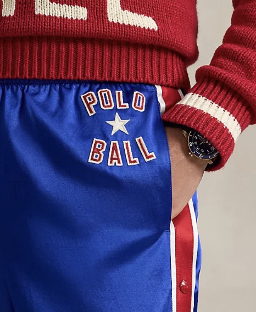 Polo Ralph Lauren Polo Ball Satin Tearaway Pants sz XL NWT Size US 38 / EU 54 - 6 Thumbnail