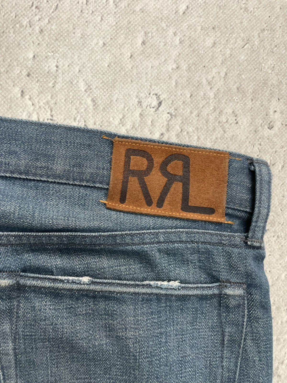 Polo Ralph Lauren Denim selvage Japan double Polo Ralph Lauren RRL jeans Size US 36 / EU 52 - 14 Thumbnail