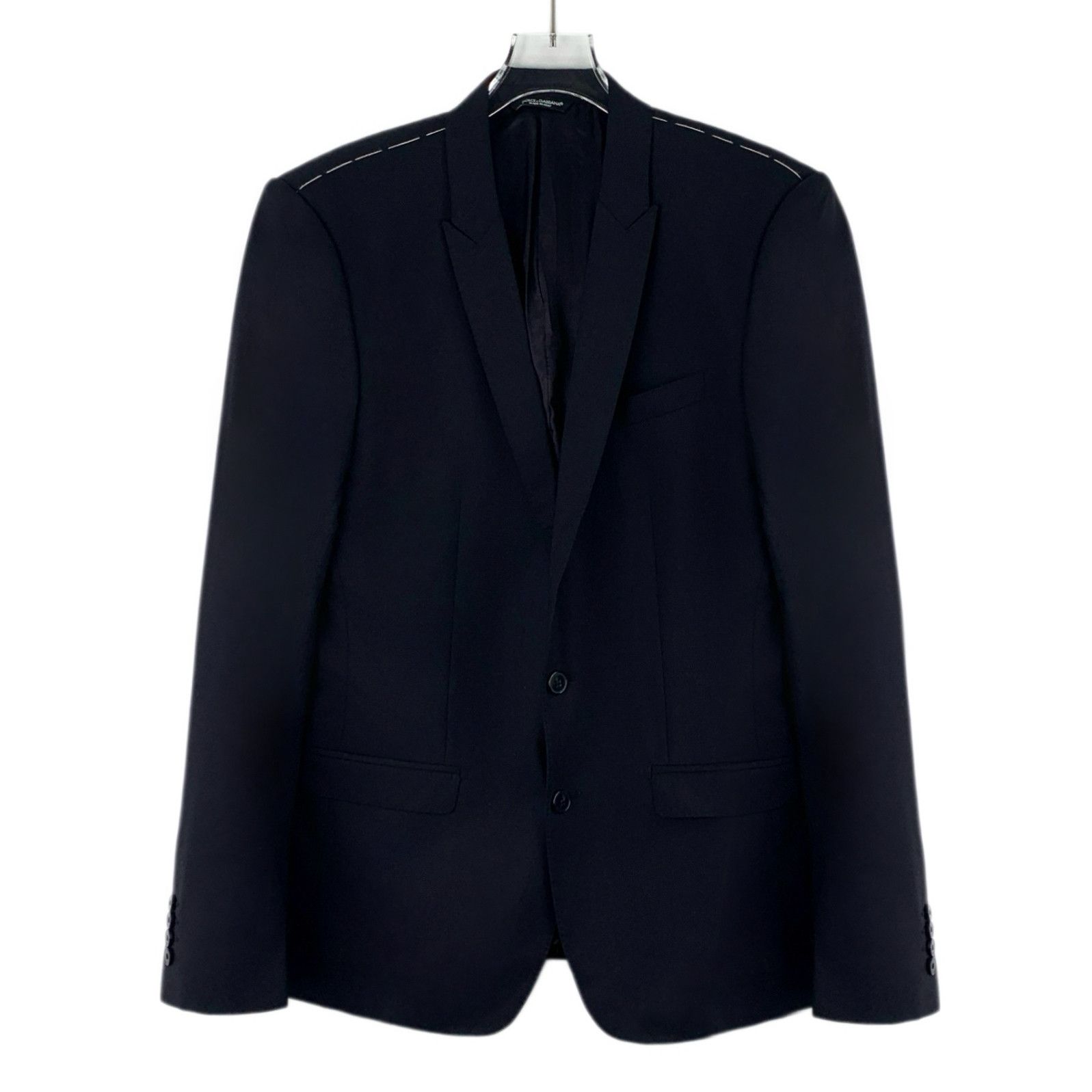 Dolce & Gabbana Dolce & Gabbana Wool Blazer Purple (46) Size 48S - 1 Thumbnail