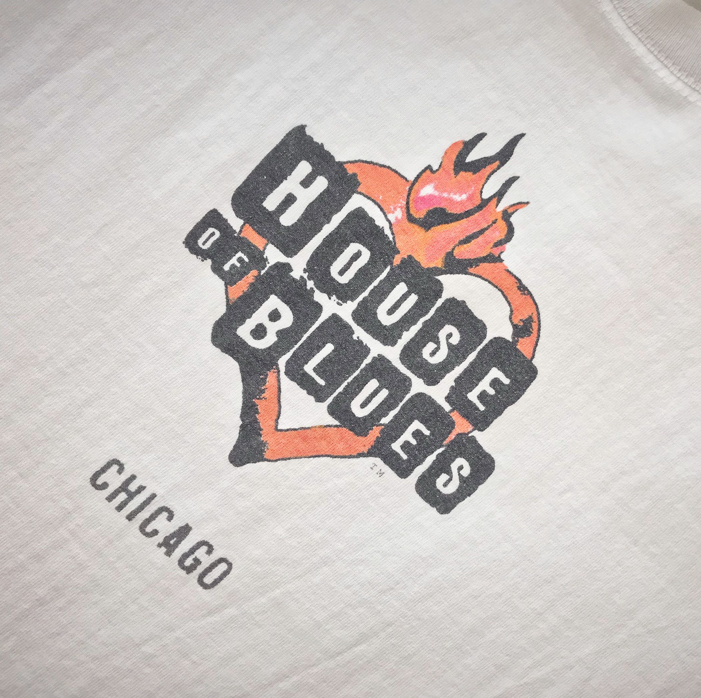 Vintage Vintage 90s Y2K HOUSE OF BLUES Chicago T shirt Tee Rock M Size US M / EU 48-50 / 2 - 7 Thumbnail