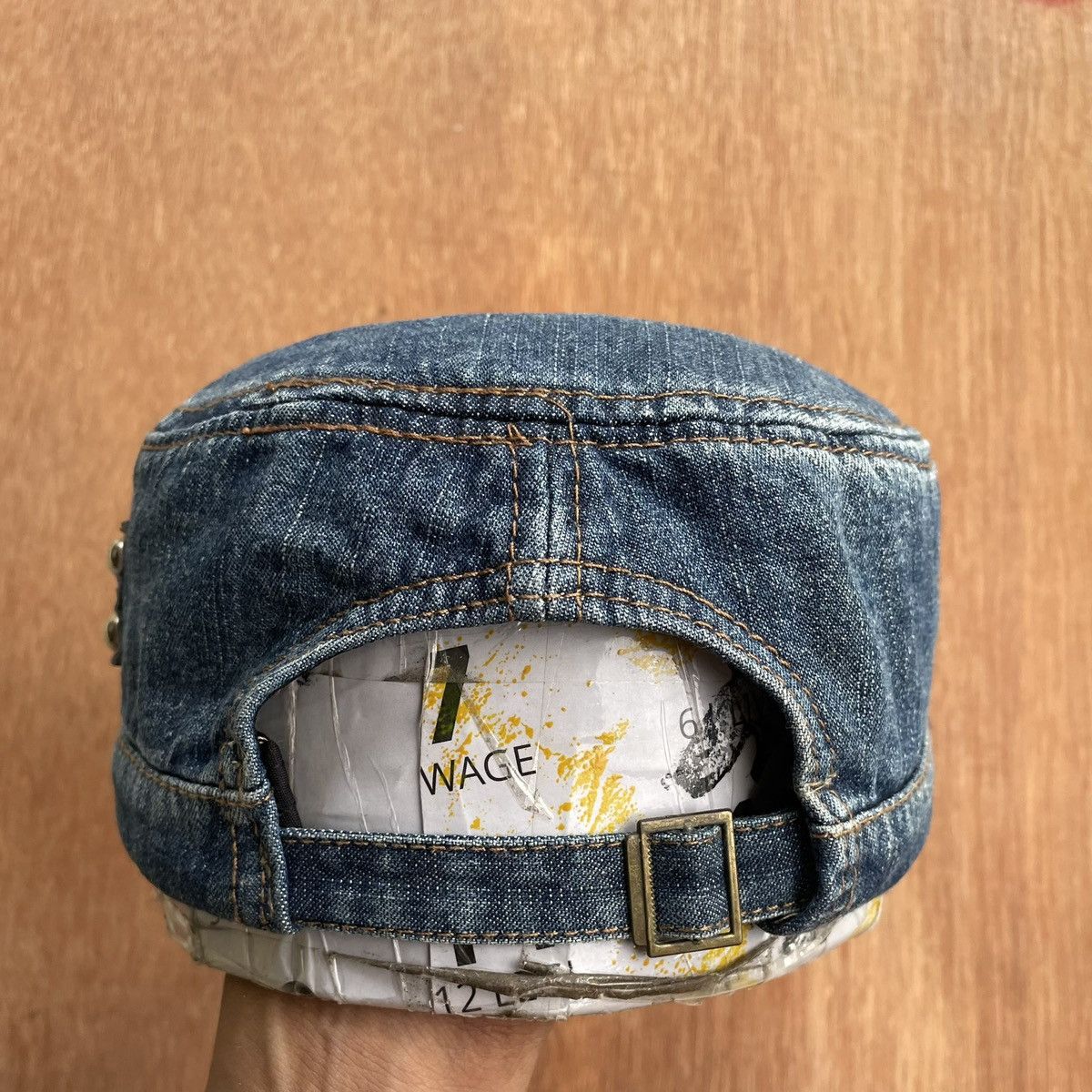 14th Addiction × Unsound Rags SICK.. Distressed and stitch cadet hat Size 36 - 5 Thumbnail