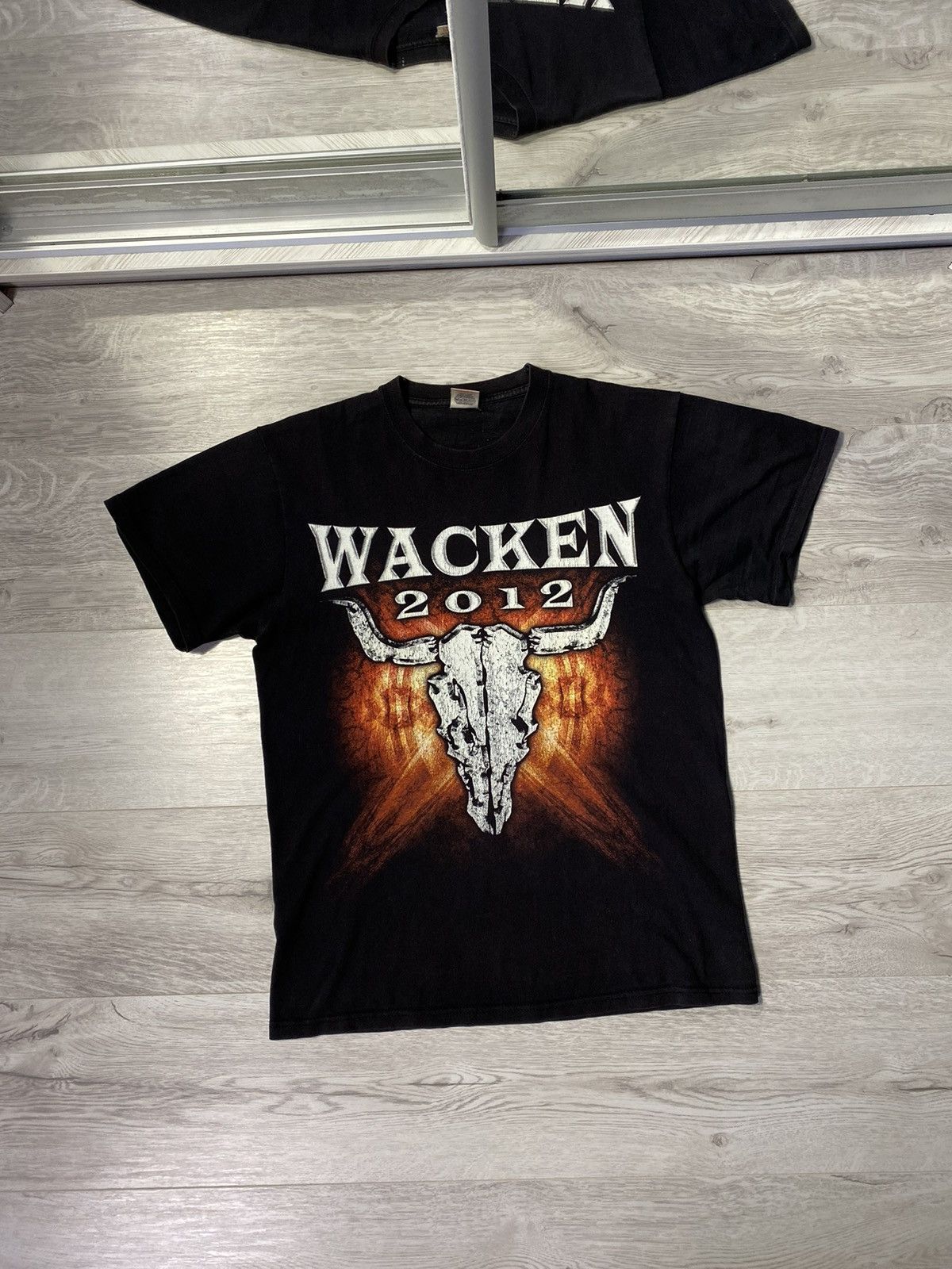 Band Tees Wacken 2012 Festival Metal Tee Rock Bands Size US M / EU 48-50 / 2 - 4 Thumbnail