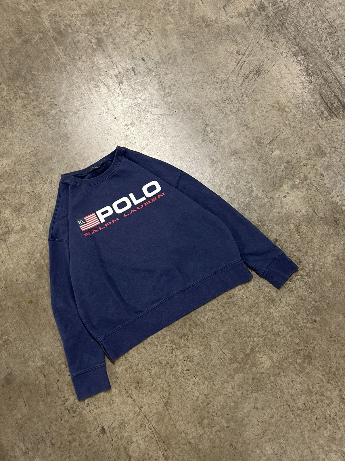 Polo Ralph Lauren × Vintage Polo Ralph Lauren vintage spell out sweater shirt rare hype Size US M / EU 48-50 / 2 - 3 Thumbnail