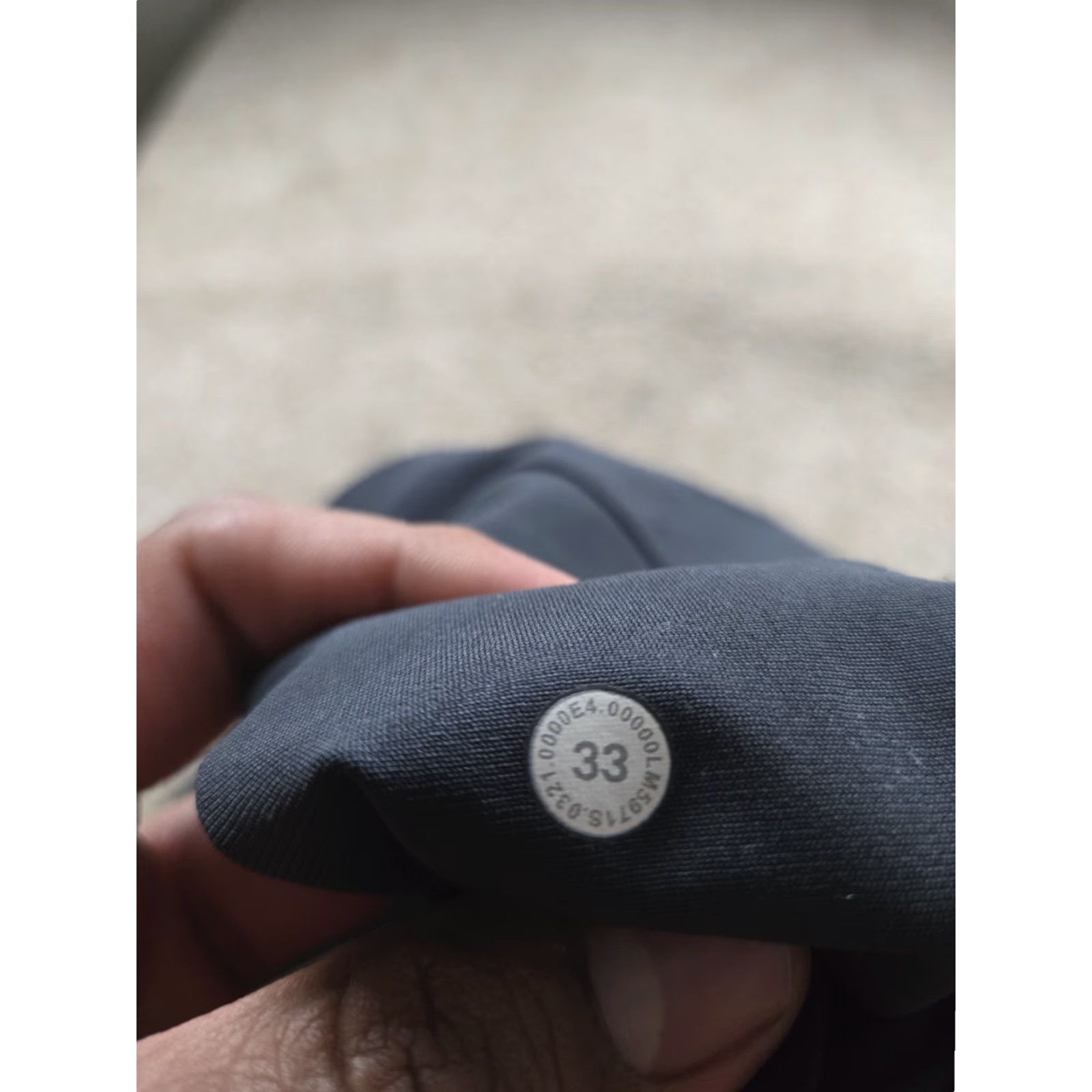 Lululemon Lululemon ABC Chino Pants 33 Mens Gray Slim Fit Warpstreme LM5971S Pants Slim Gray 33 Mens Size US 33 - 5 Thumbnail