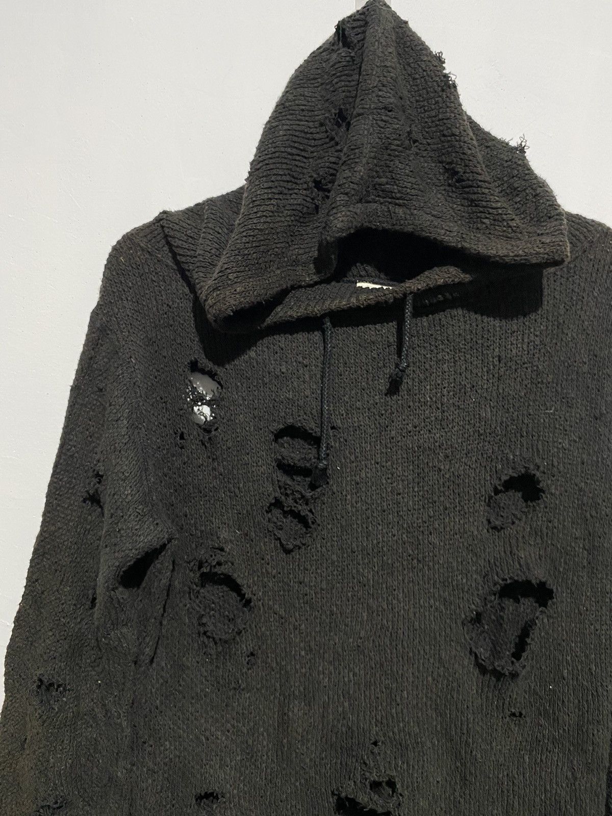 Other Vintage Circus distressed grunge knit hoodie LGB Styled Size US M / EU 48-50 / 2 - 3 Thumbnail