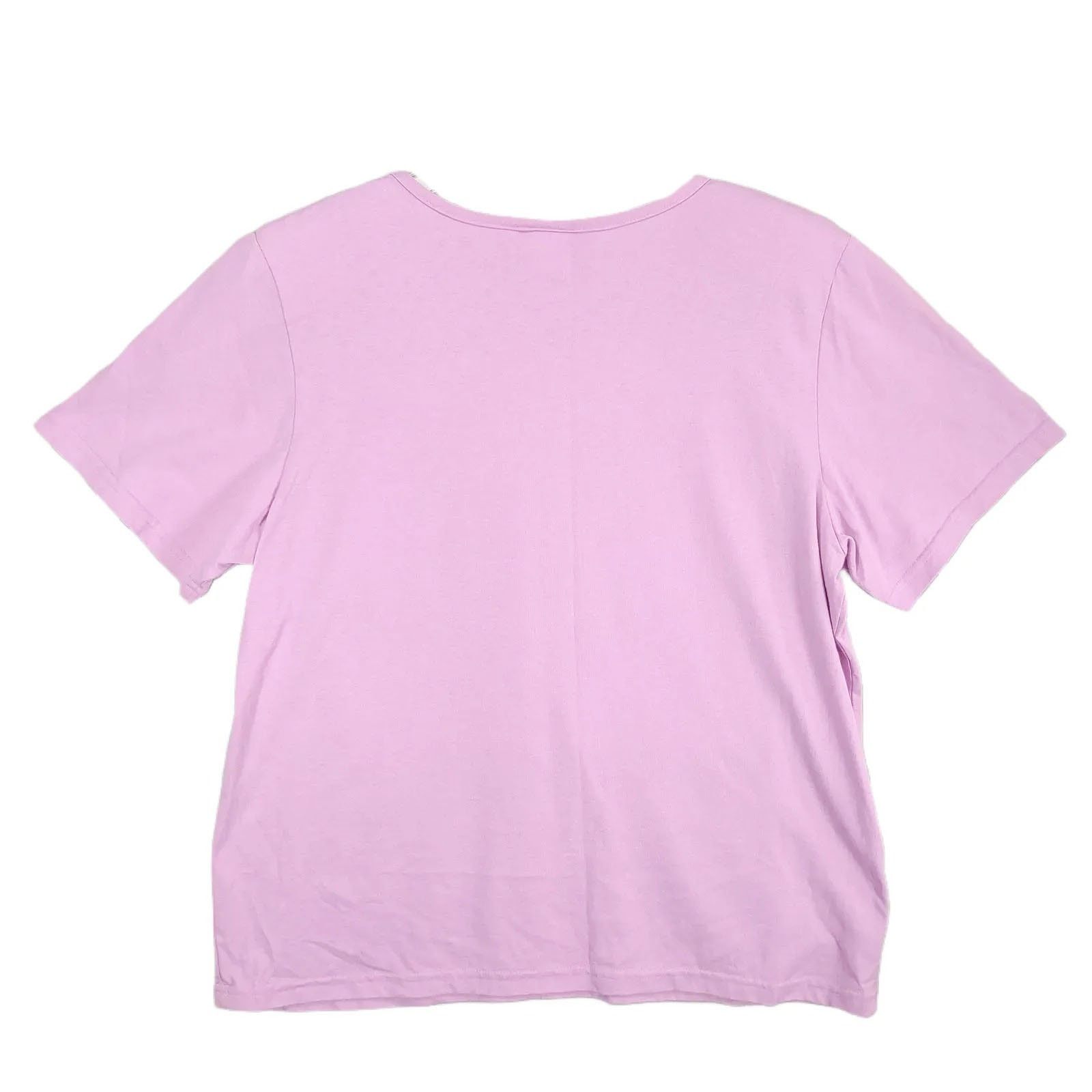 Vintage PGB Embossed Floral & Embroidered Butterfly Purple Top Size L / US 10 / IT 46 - 4 Thumbnail