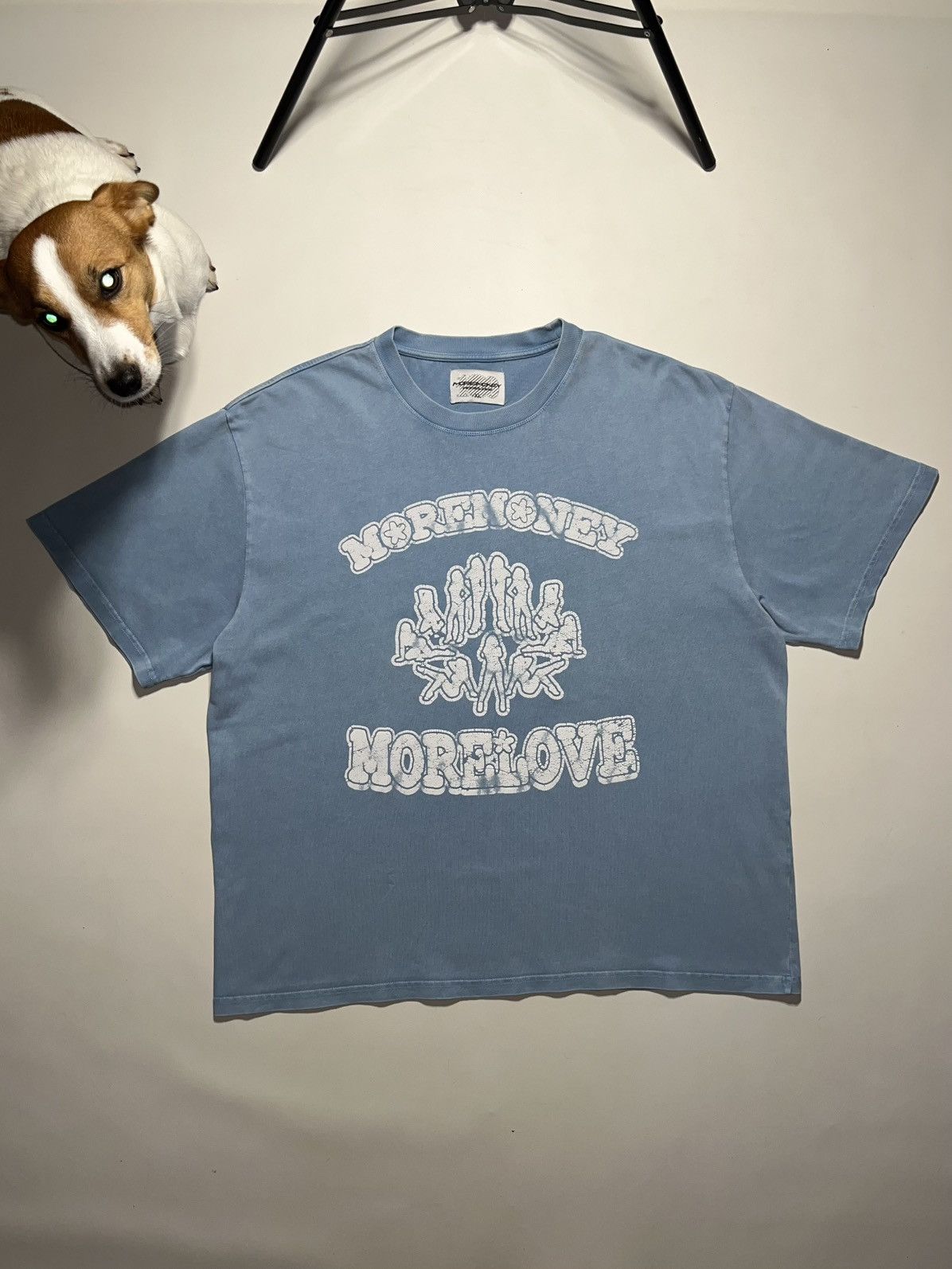 Japanese Brand More Money More Love ADULTERY Boxy fit T-shirt Y2K Size US XL / EU 56 / 4 - 10 Thumbnail