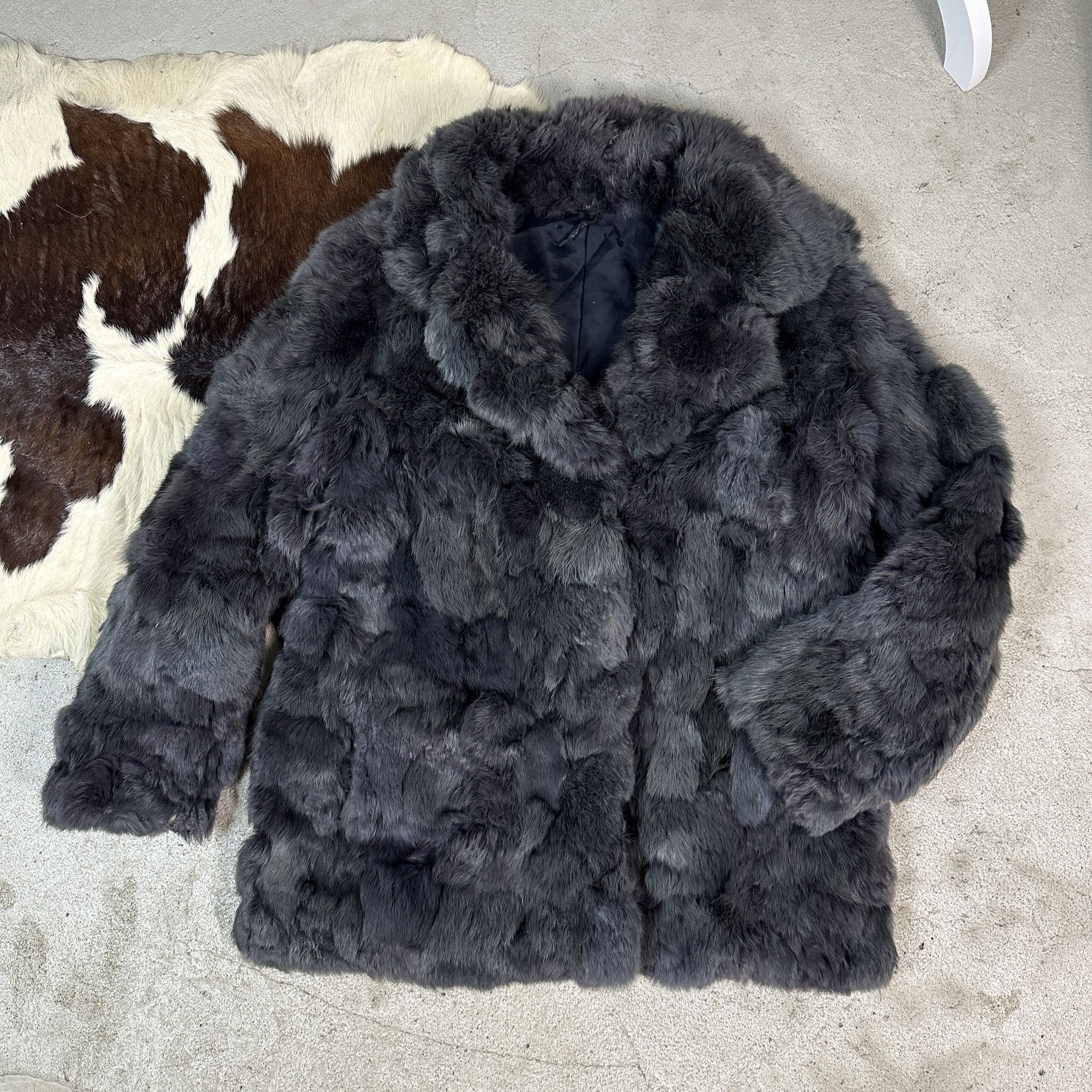 Vintage Vintage 90s Fur Coat Jacket Size L / US 10 / IT 46 - 2 Thumbnail