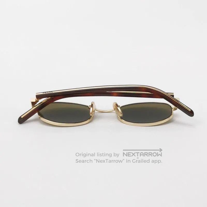 Prada Prada Full Frame Logo Sunglasses. Size ONE SIZE - 3 Thumbnail