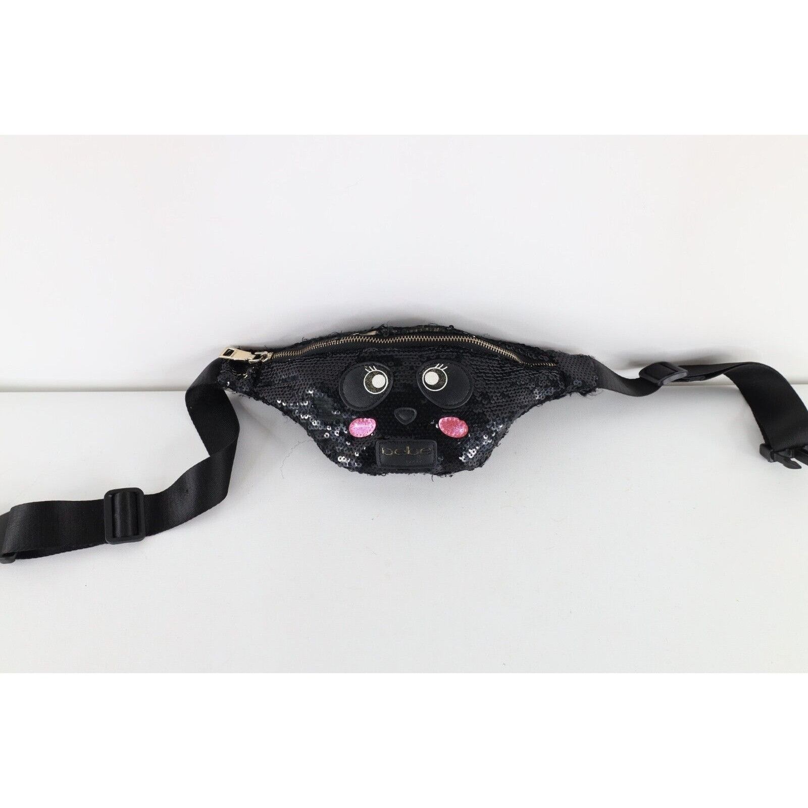 Bebe × Vintage Vintage 90s Y2K bebe Girl Sequin Panda Bear Fanny Pack Bag Size ONE SIZE - 1 Thumbnail