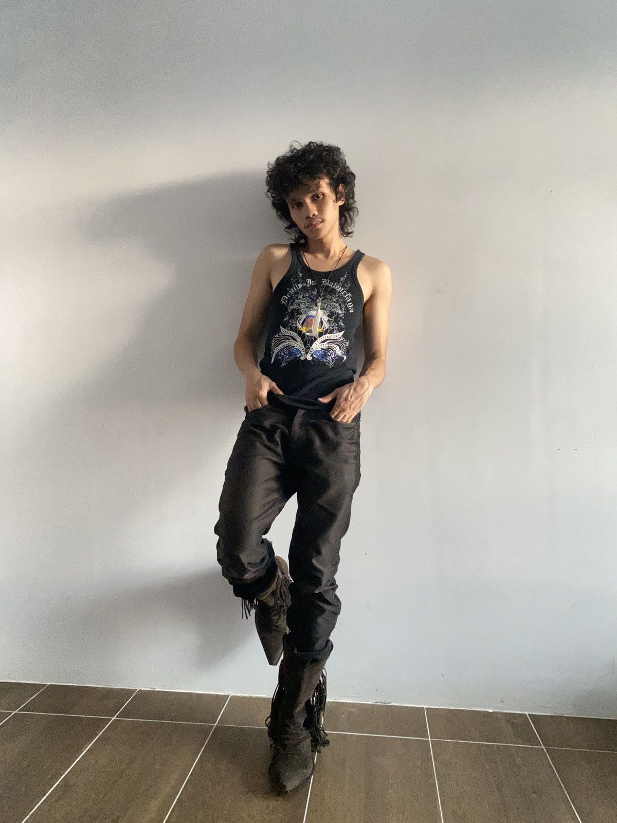 Balenciaga SS2006 Balenciaga "Devils in Balenciaga" tank runway Size S / US 4 / IT 40 - 3 Thumbnail