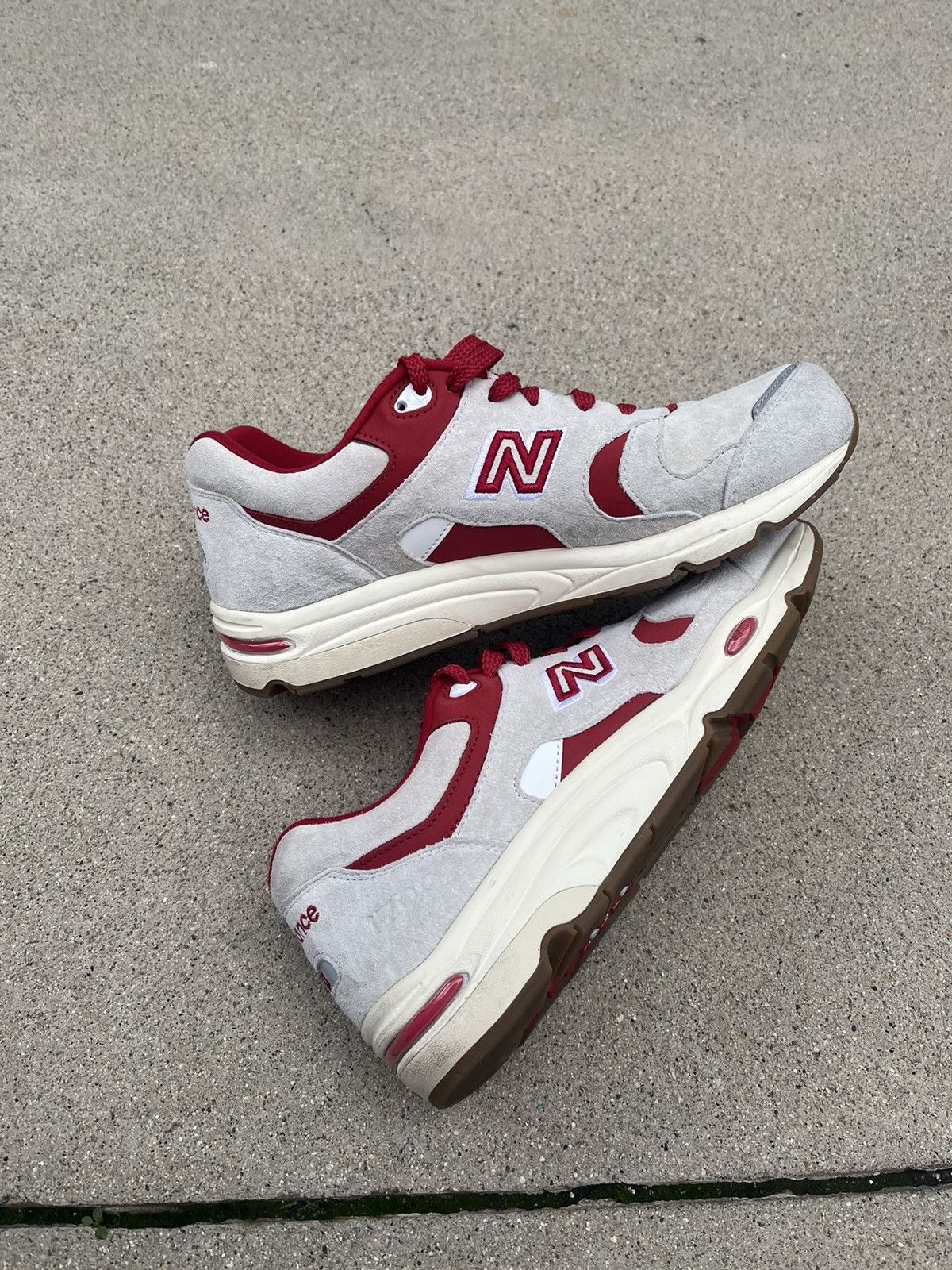 image of Kith Toronto Shoes in Red, Men's (Size 11)