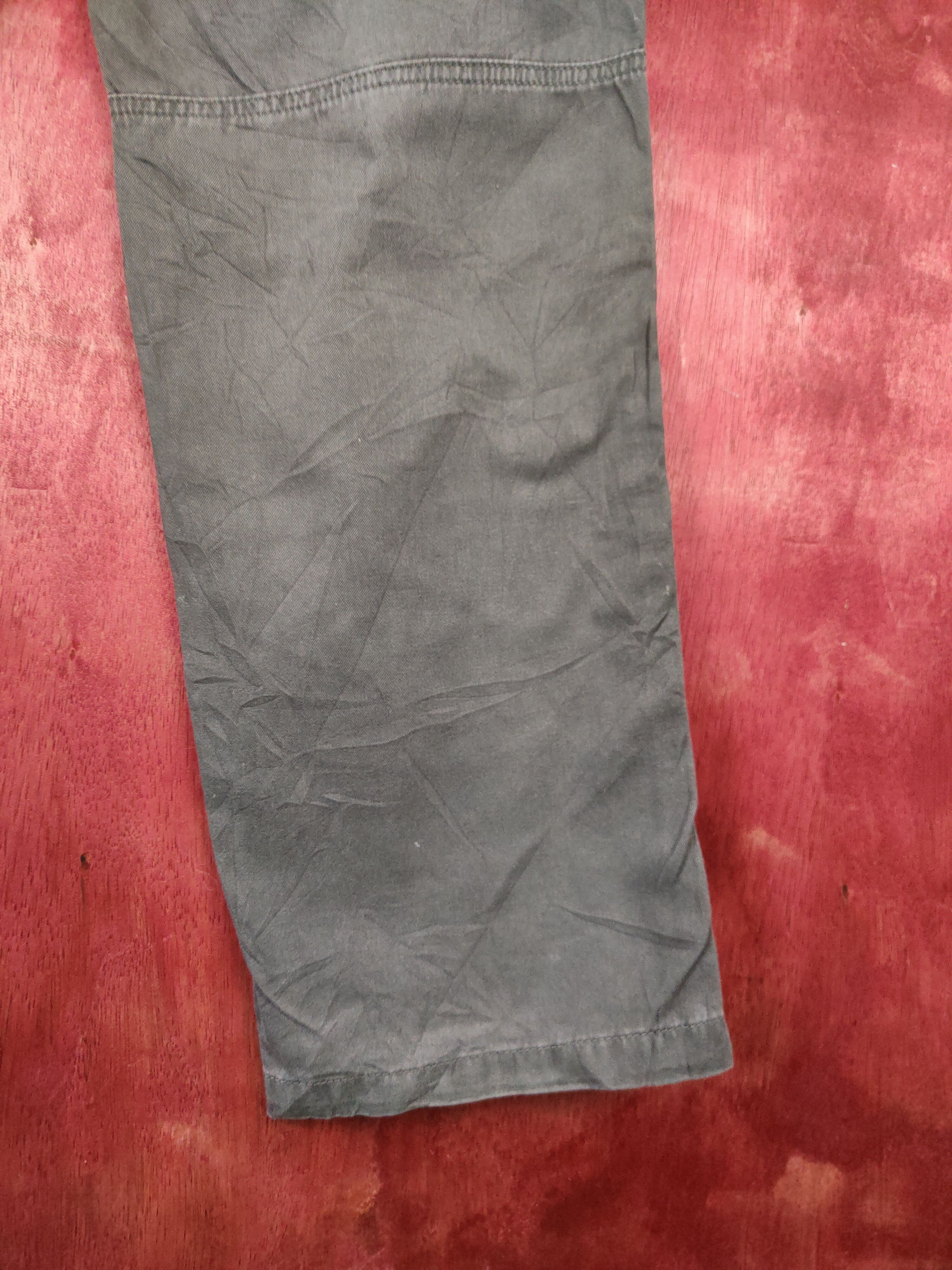 Japanese Brand n evolutions Dark Gray Multipocket Cargo Pants #S1281 Size US 33 - 13 Thumbnail
