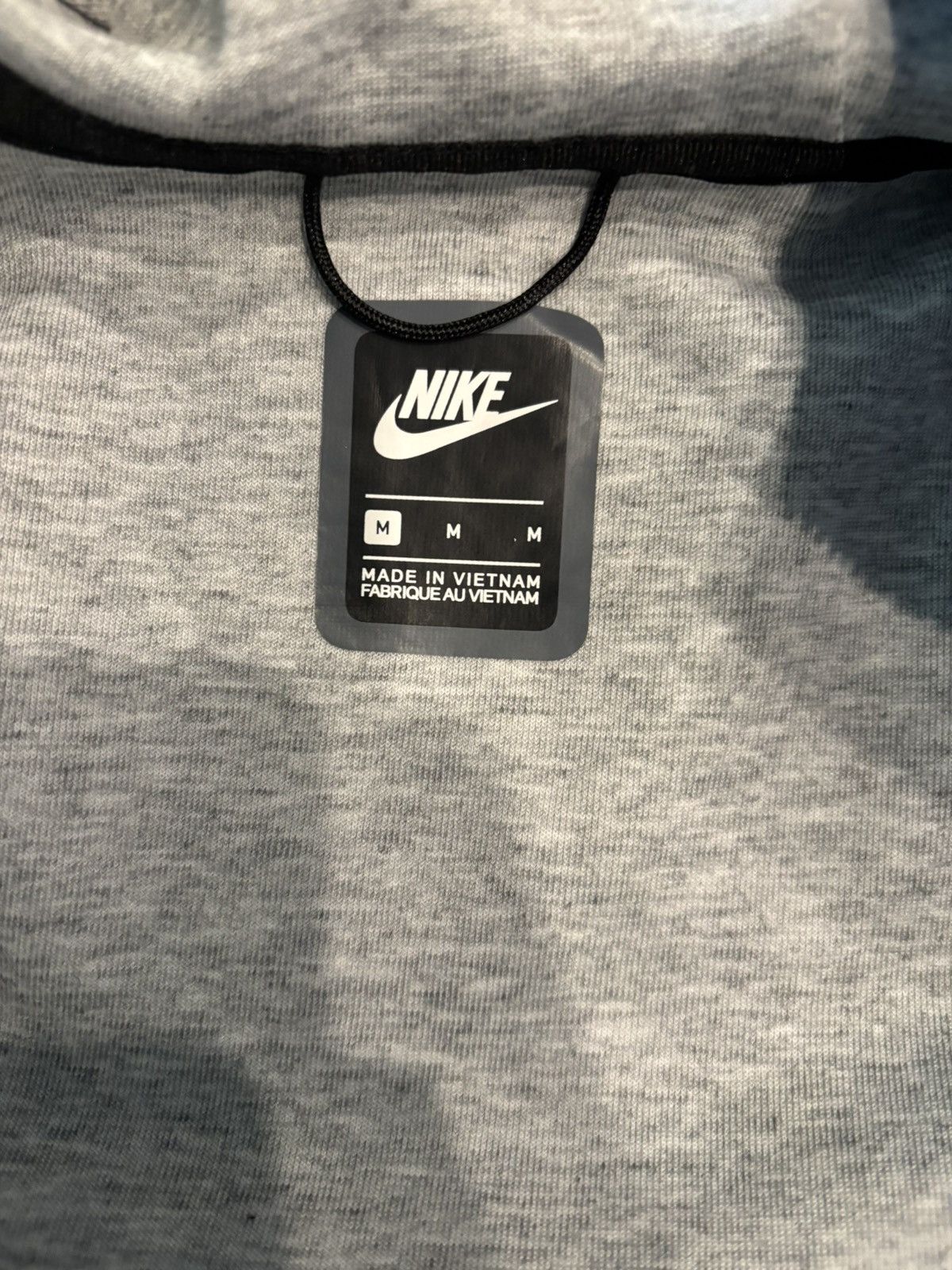 Nike Men’s M Grey Nike Tech Fleece Hoodie - Gently Worn,Excellent Size US M / EU 48-50 / 2 - 1 Thumbnail