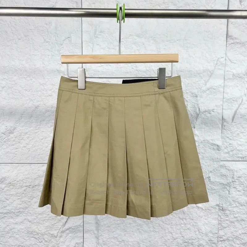 Dior Dior Khaki Cotton Skirt for Women . Size 28" / US 6 / IT 42 - 2 Thumbnail
