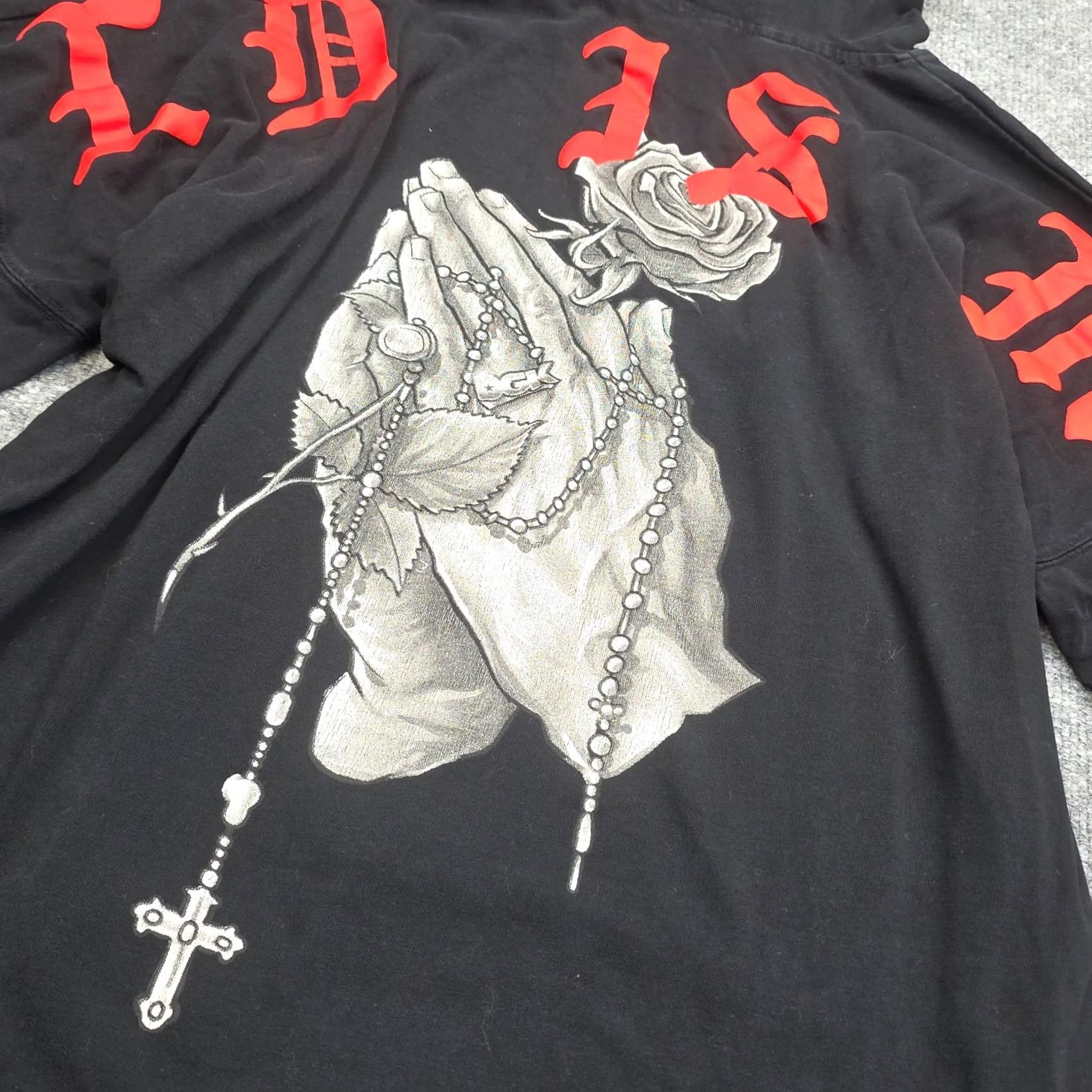 DGK DGK Guadalupe Hoodie Size Small Black Spellout World Is Mine Street Skate Y2K Size US S / EU 44-46 / 1 - 3 Thumbnail