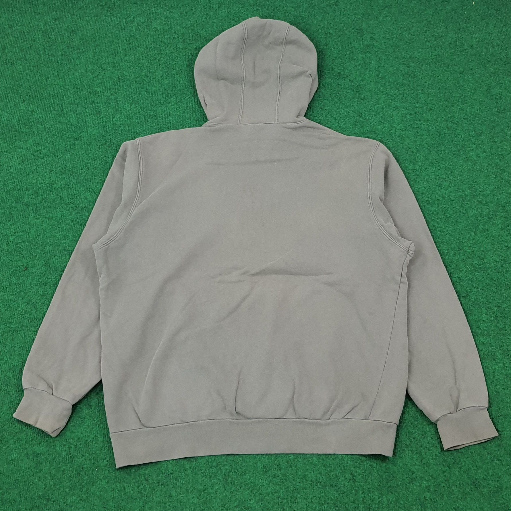 Nike × Vintage Vintage NIKE Embroidered Swoosh Hoodie C215N18 Size US L / EU 52-54 / 3 - 3 Thumbnail