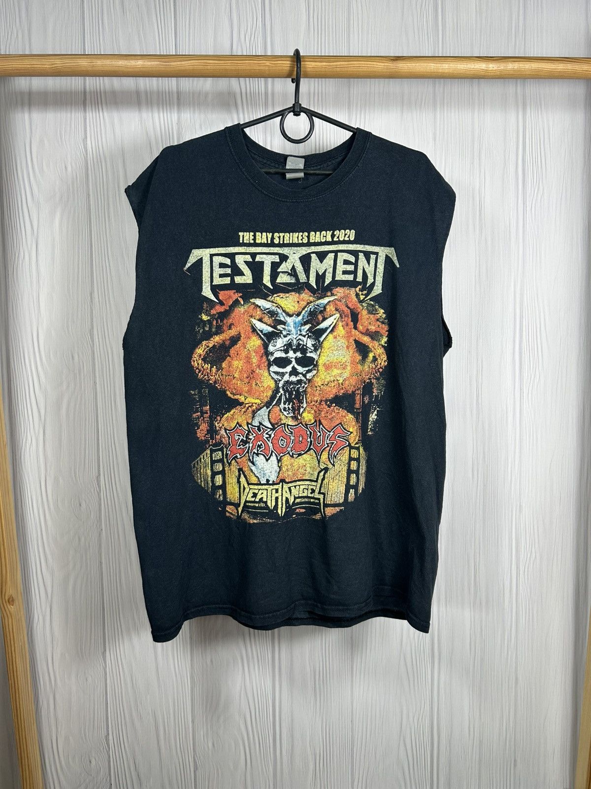Band Tees Vintage Testament Exodus Europe Tour Size L Size US L / EU 52-54 / 3 - 1 Thumbnail