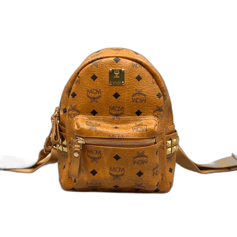 MCM MCM Classic Cognac Mini Backpack 2775 Size ONE SIZE - 1 Thumbnail