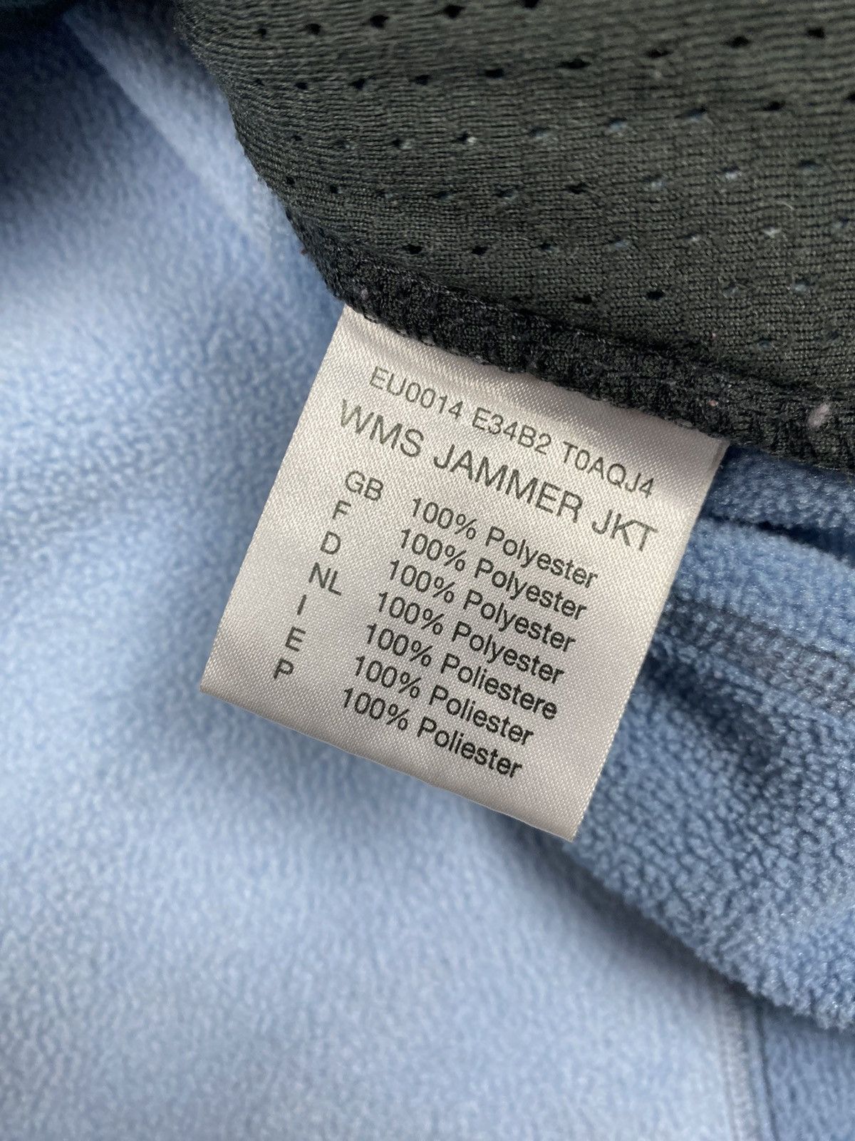 The North Face Vintage The North Face Baby Blue Fleece Jacket Size L / US 10 / IT 46 - 16 Thumbnail