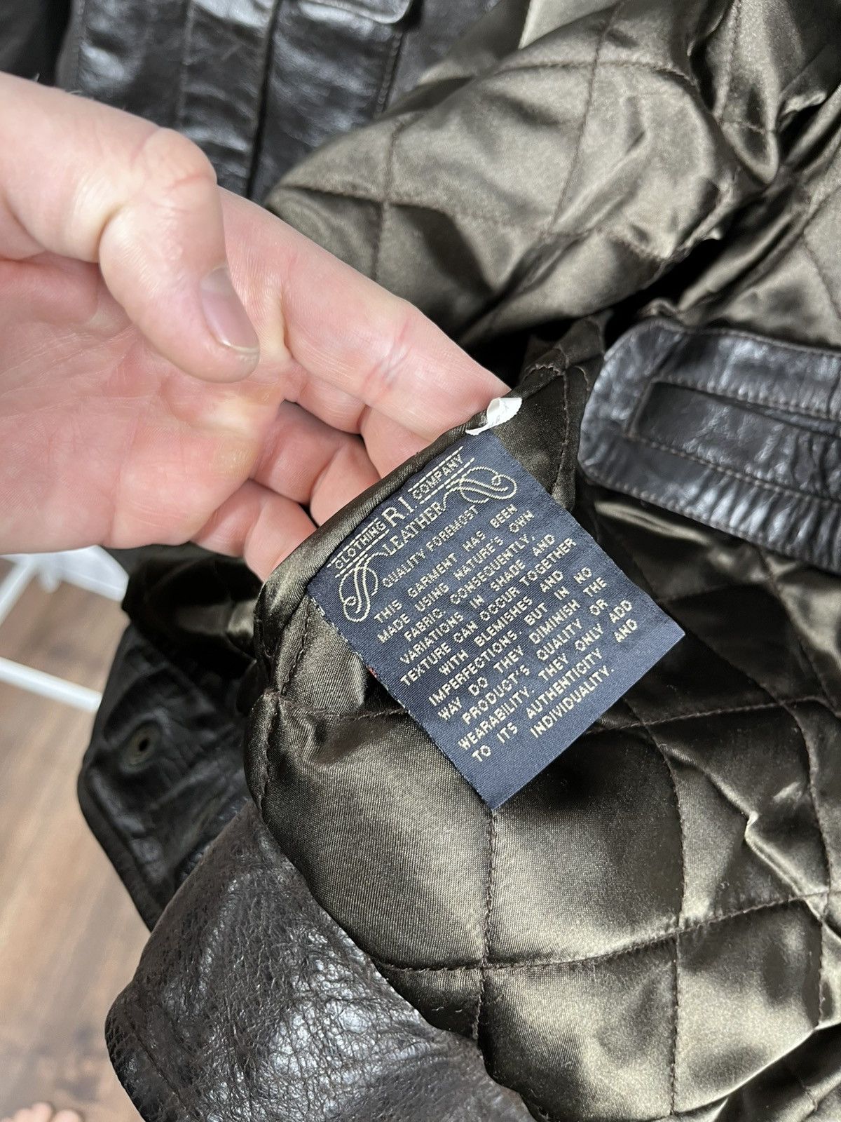 Leather Vintage Heavy Leather Jacket Brown Quilted Lining Biker M Size US M / EU 48-50 / 2 - 9 Thumbnail