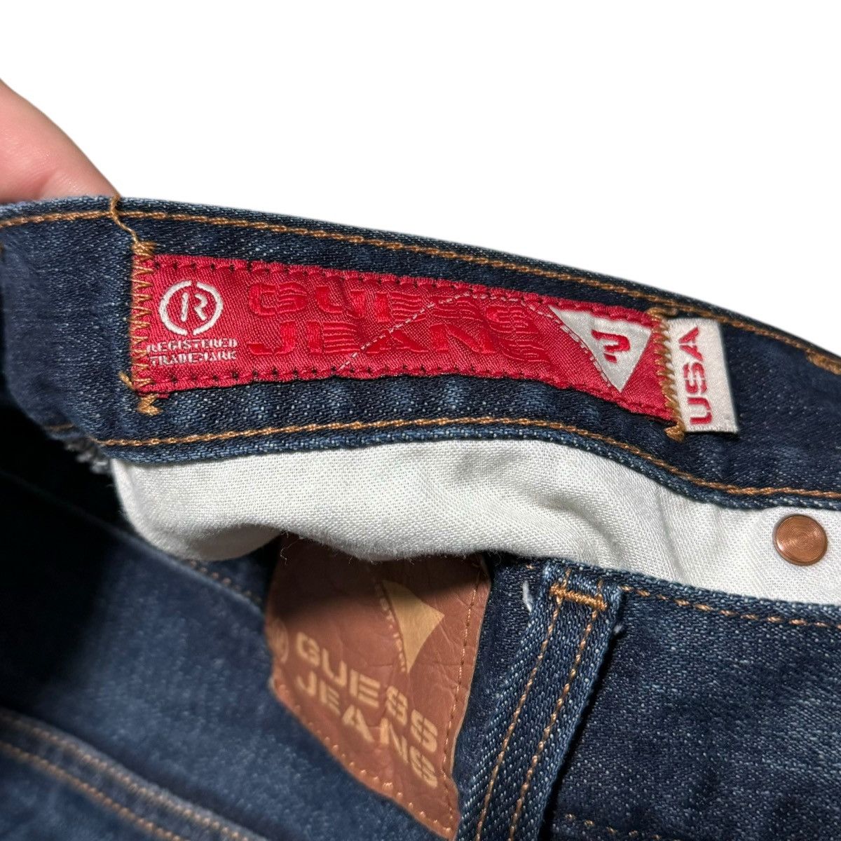 Guess Guess Premium 100% Cotton Mexico Jean Pants Men’s 38 Size US 38 / EU 54 - 6 Thumbnail