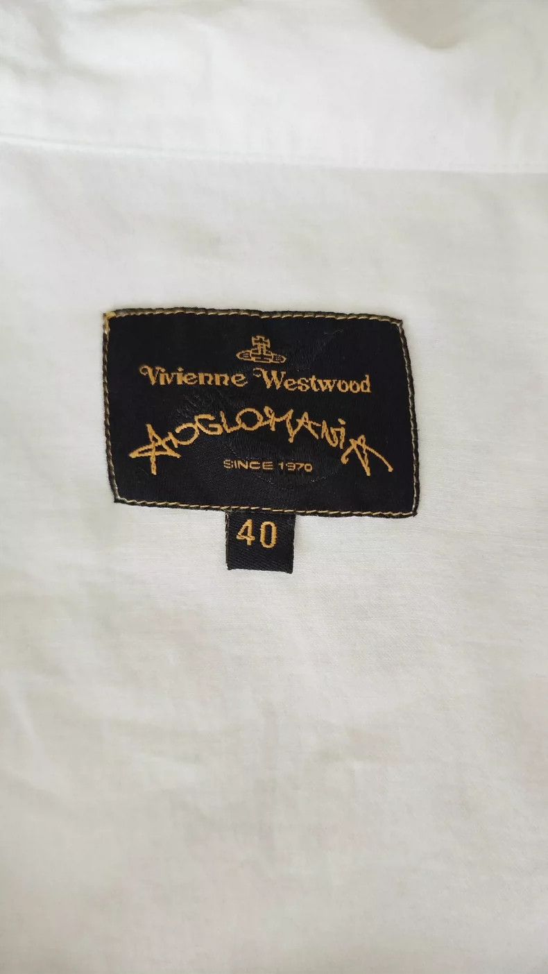 Vivienne Westwood Vivienne Westwood White tie small shirt top Size M / US 6-8 / IT 42-44 - 6 Thumbnail