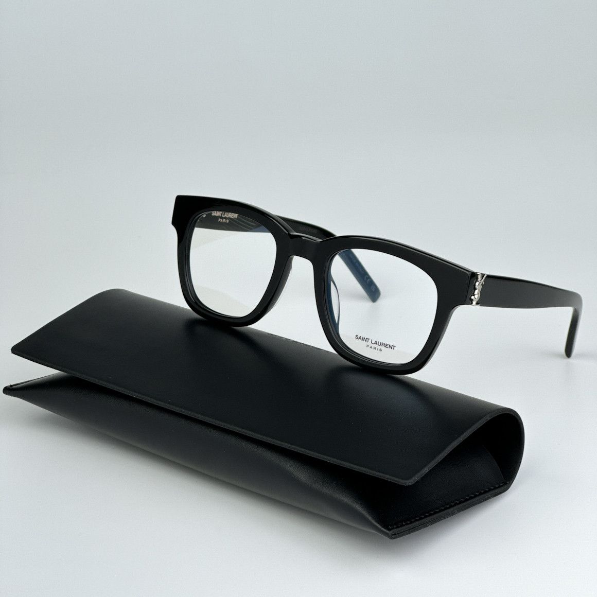 Yves Saint Laurent NEW Saint Laurent SLM124 OPT 001 Cat Eye Unisex Eyeglasses Size ONE SIZE - 2 Thumbnail