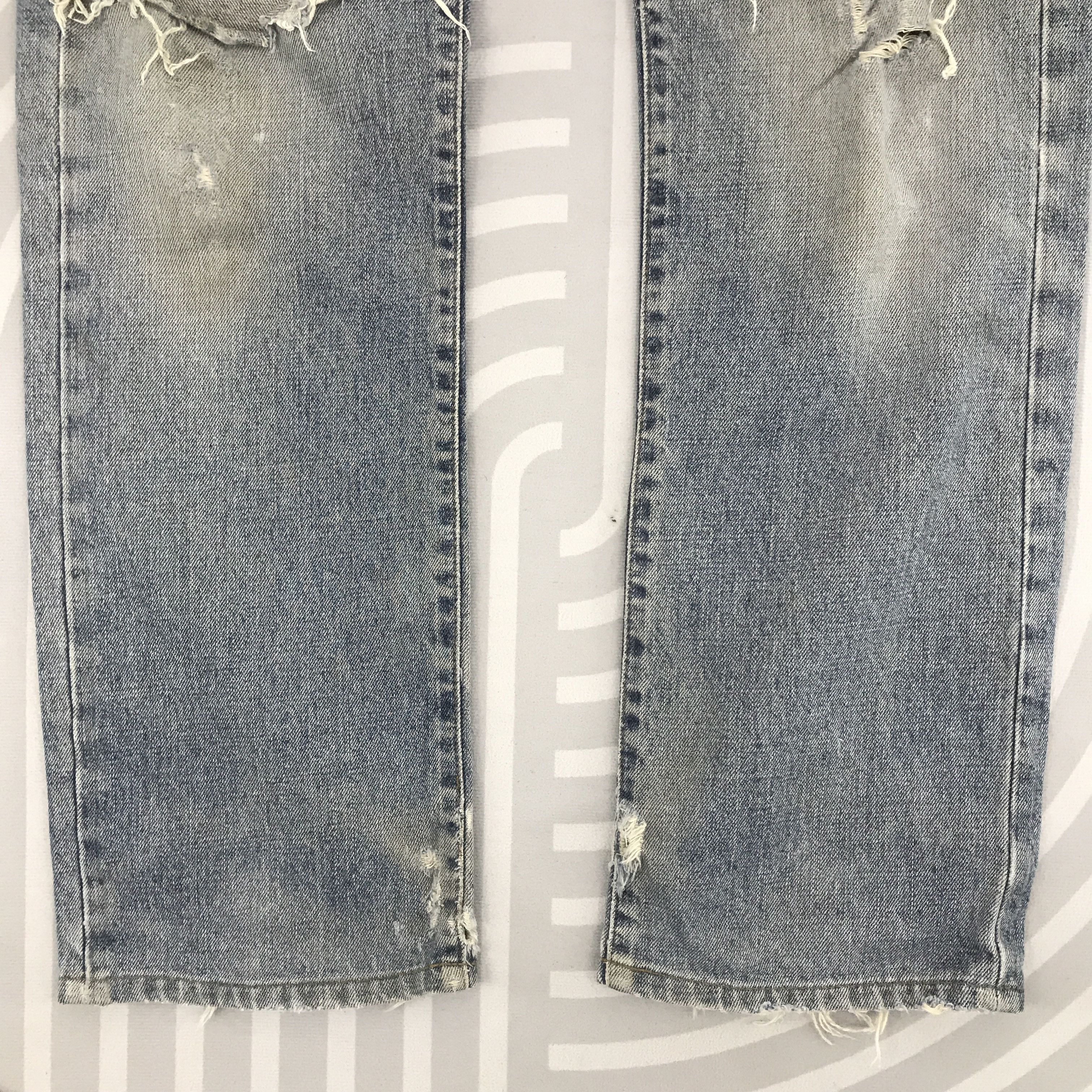 Japanese Brand × Vintage Vintage Japanese Brand Distressed jeans Size US 31 - 3 Thumbnail