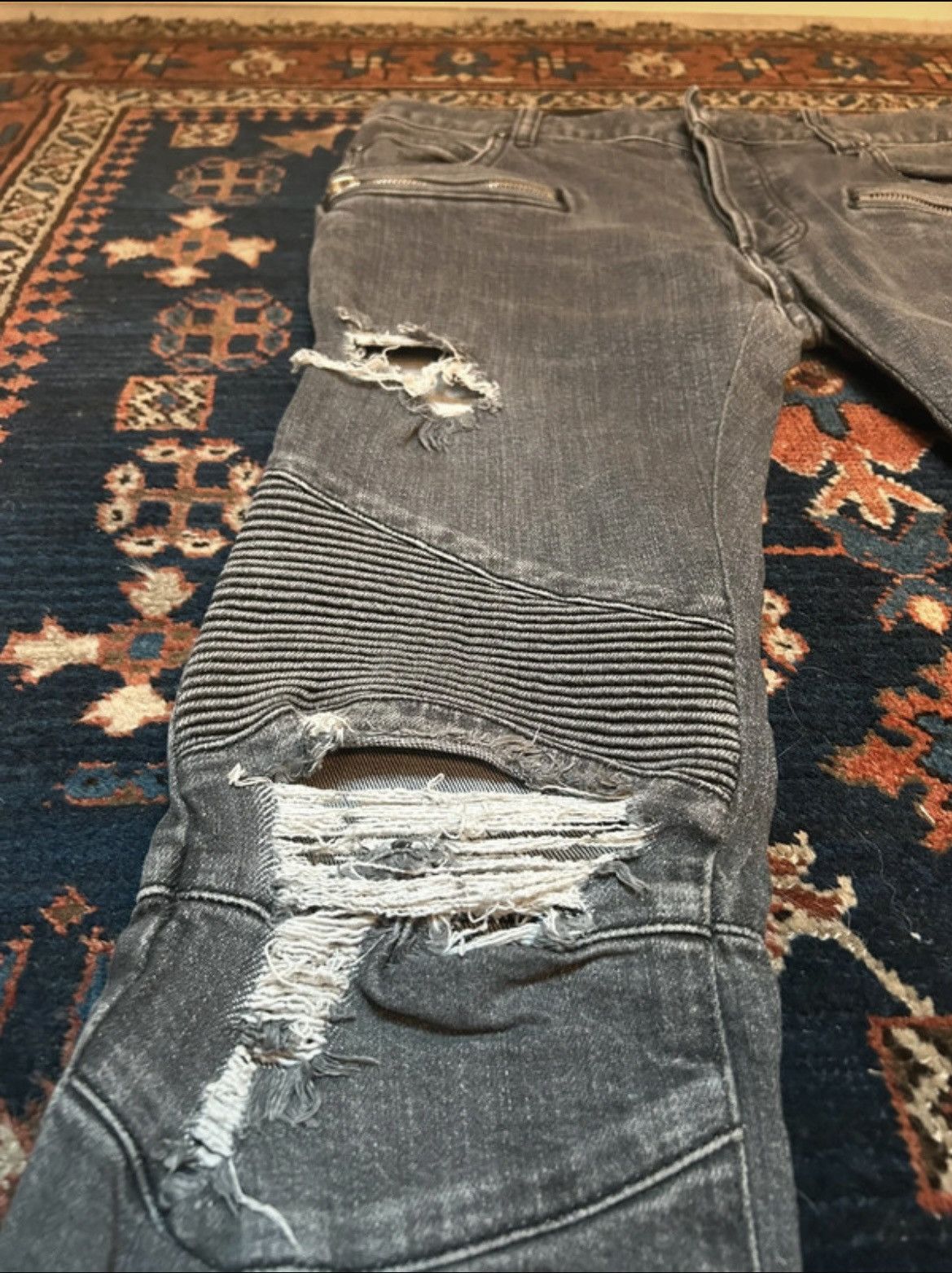 Balmain Balmain Biker jeans Size US 29 - 4 Thumbnail